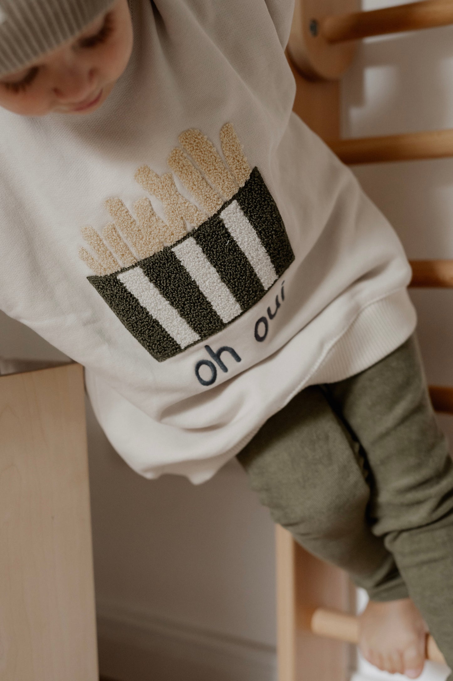 TERRY LEGGINGS | KHAKI