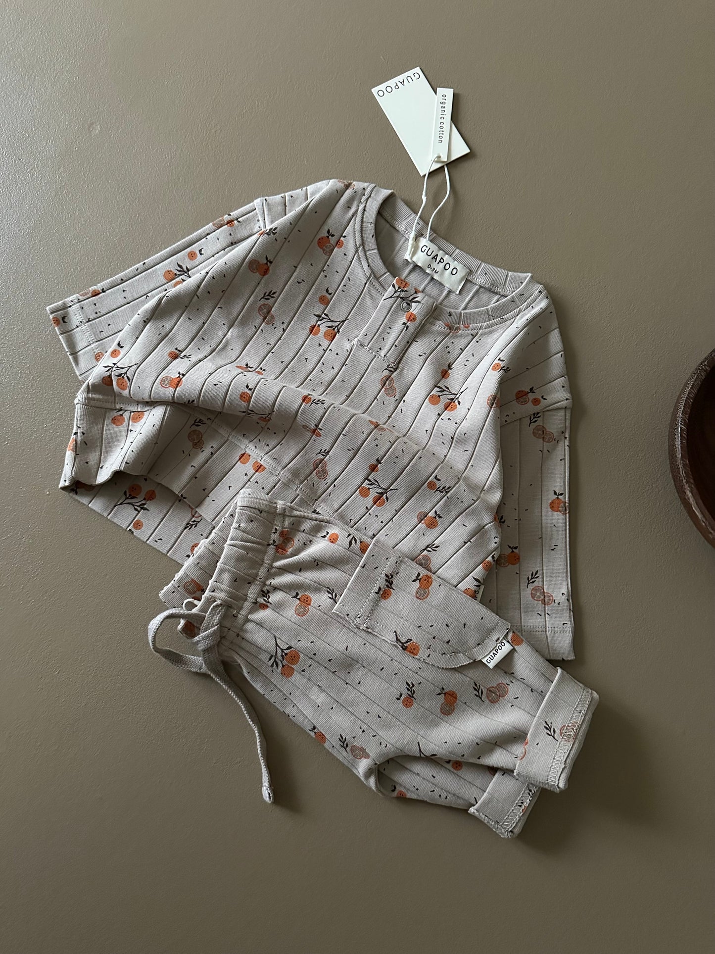 RIB LONGSLEEVE MINI CLEMENTINES