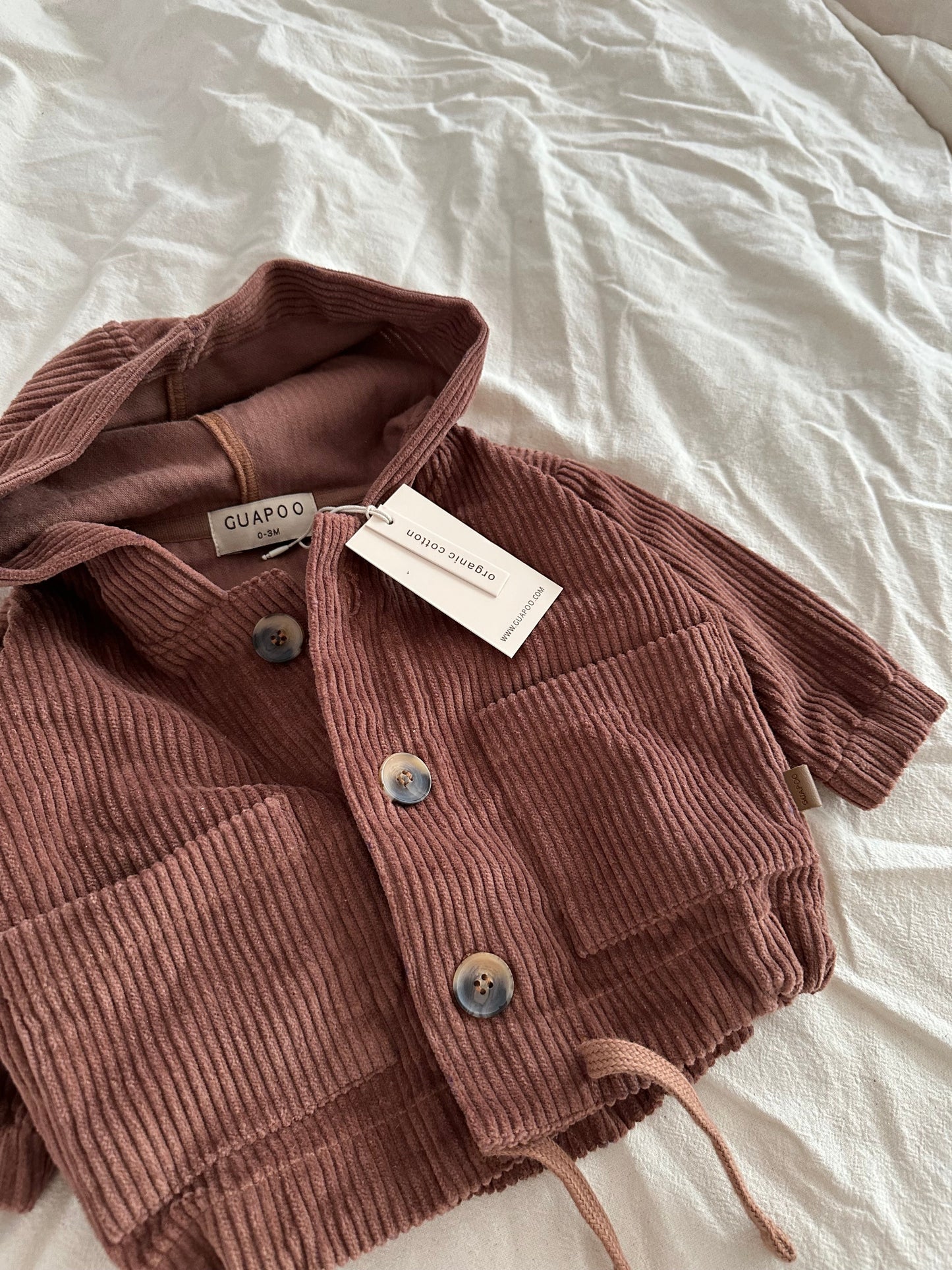 CORDUROY JACKET | MOCHA