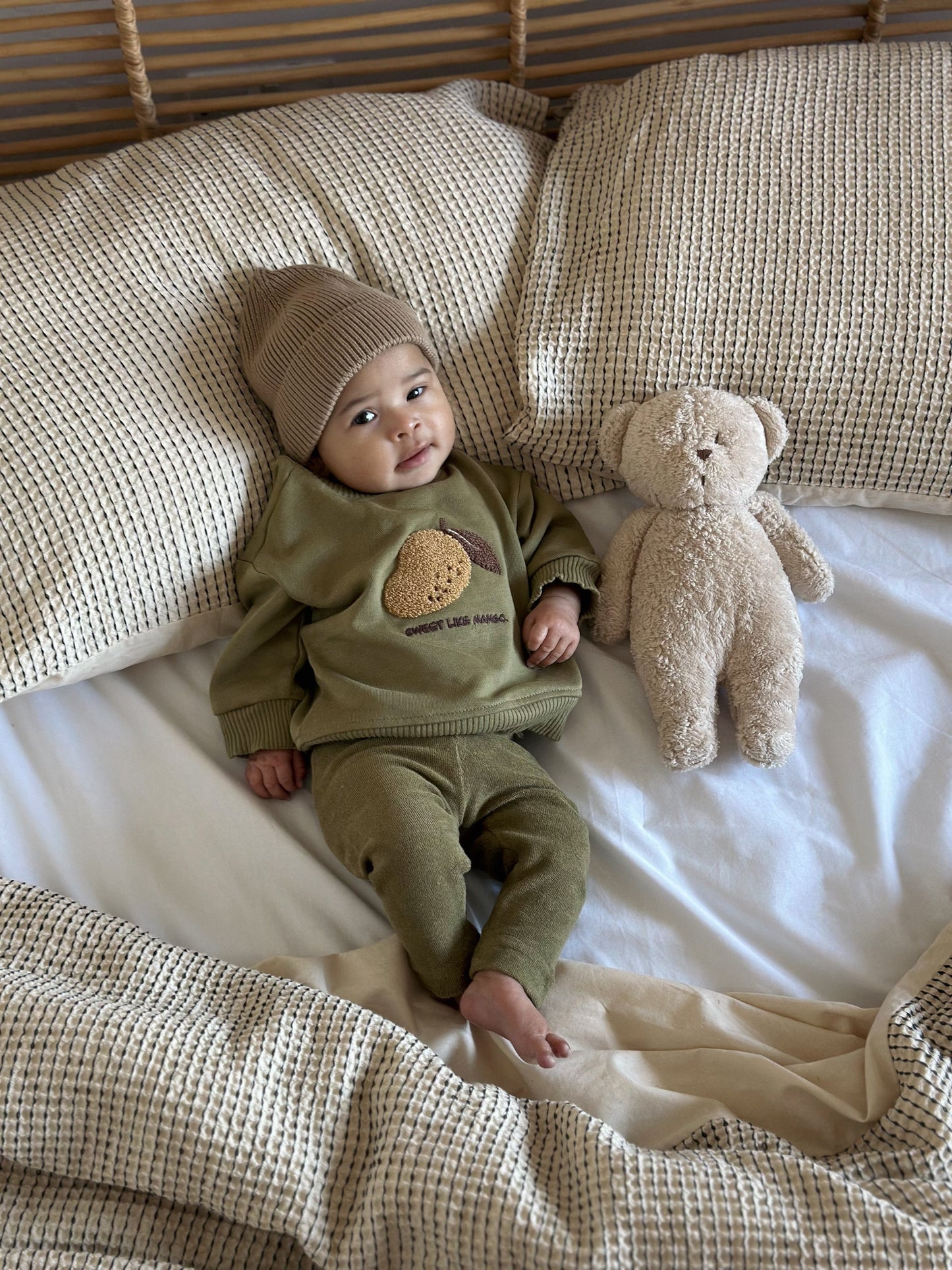 TERRY LEGGINGS | KHAKI