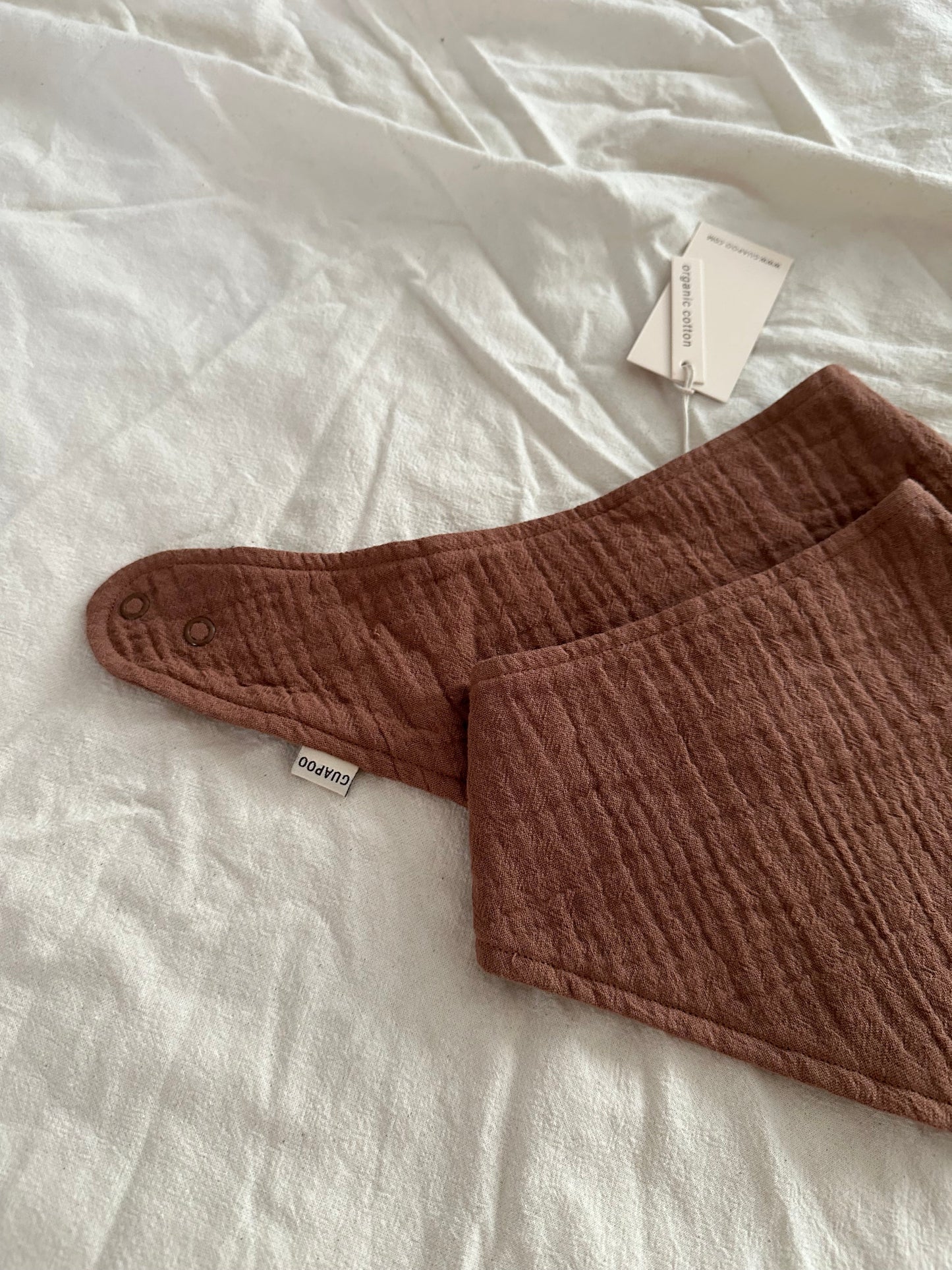 2-er PACK MUSLIN BANDANA | MOCHA