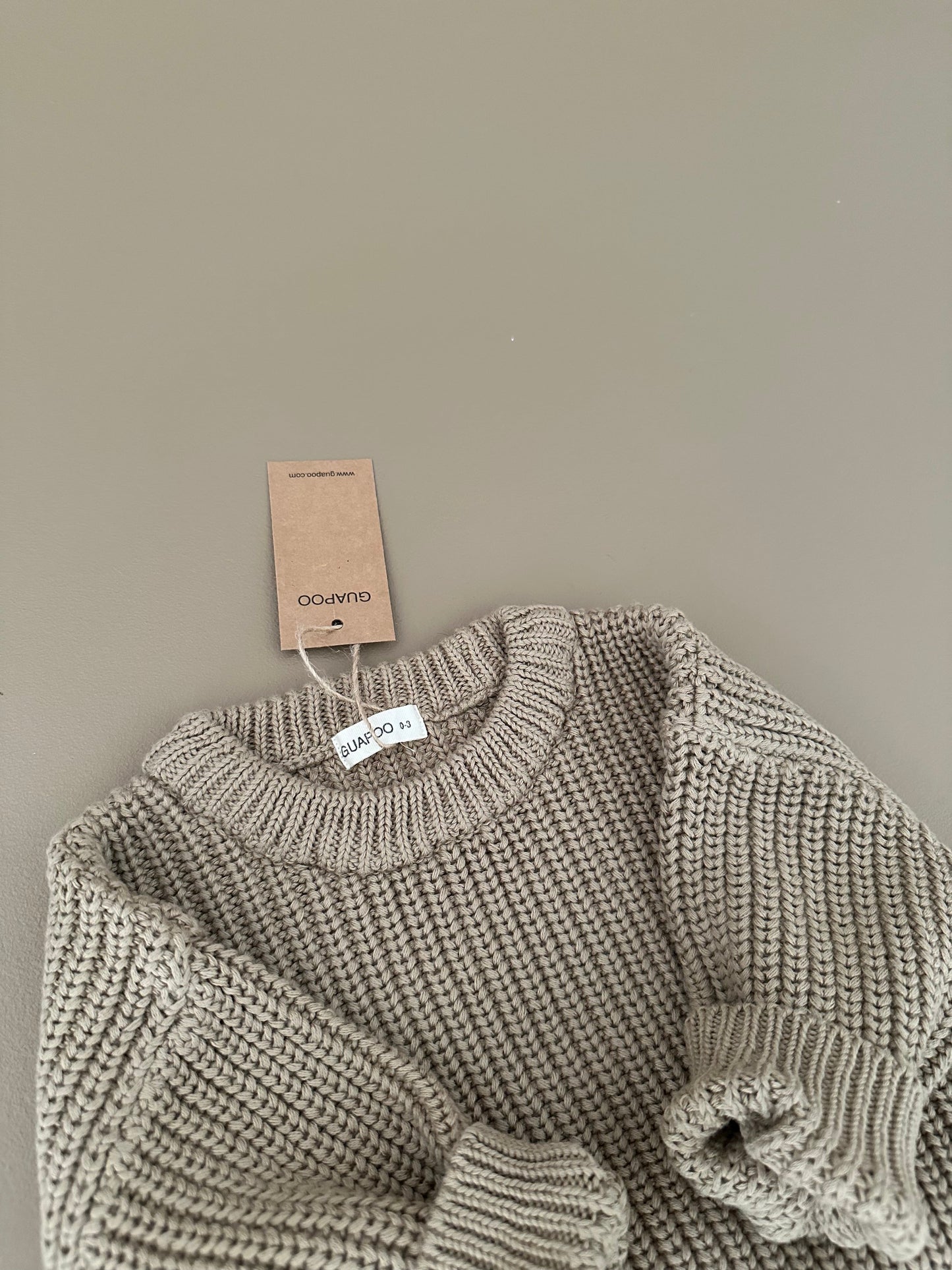 CHUNKY SWEATER | CACAO
