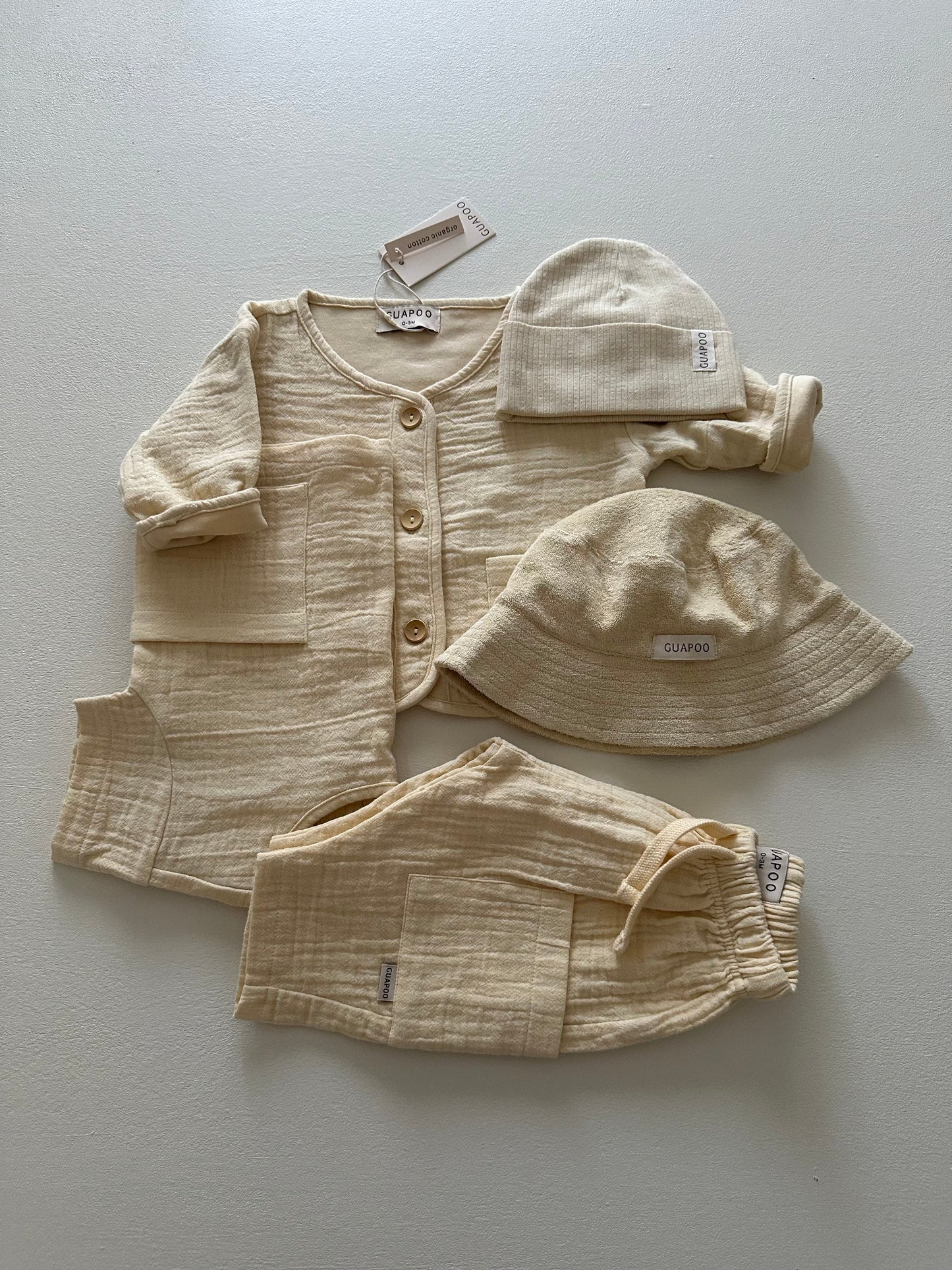 MUSLIN PANTS | SOFT YELLOW