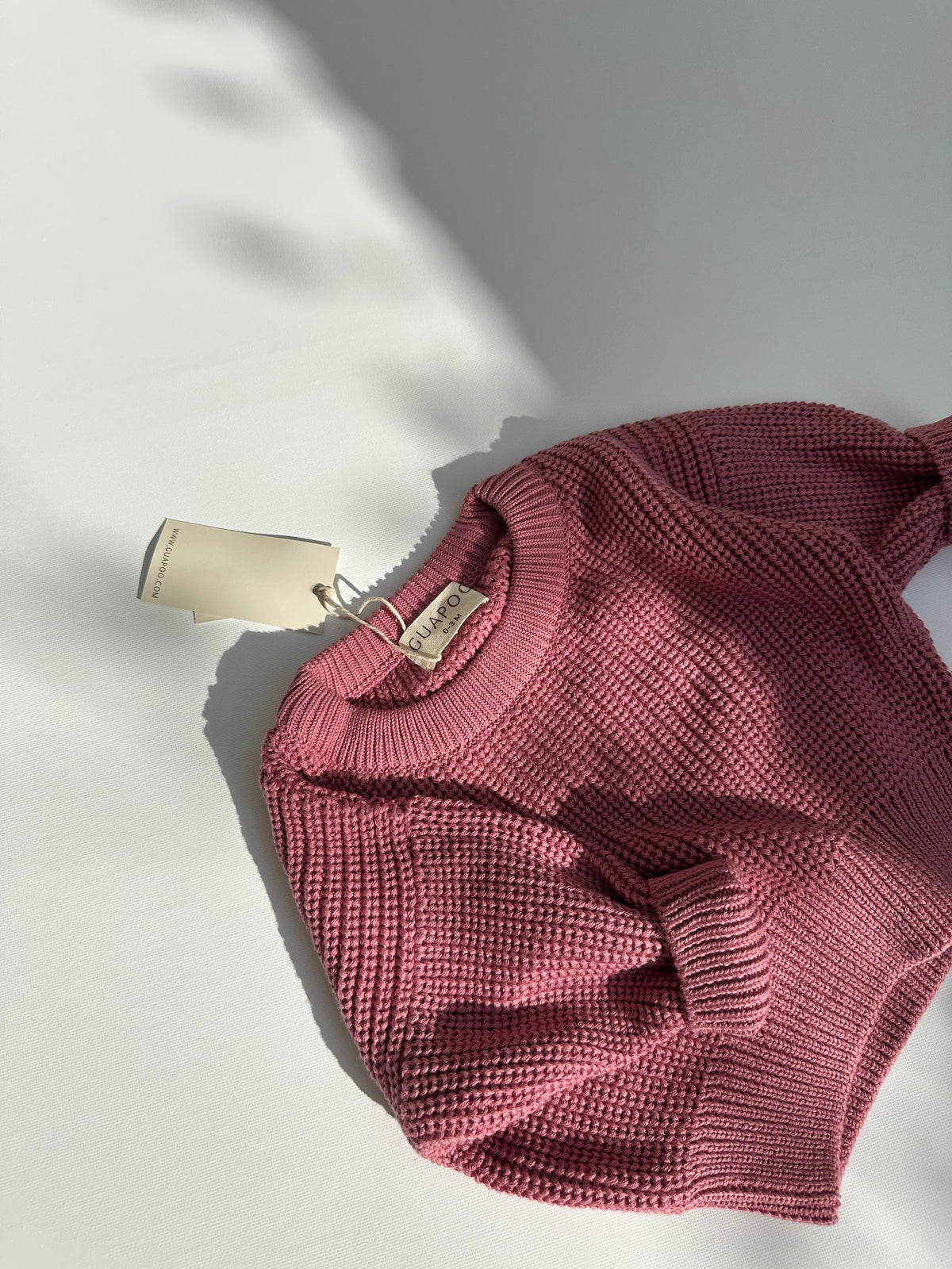 CHUNKY SWEATER WINTER ROSE