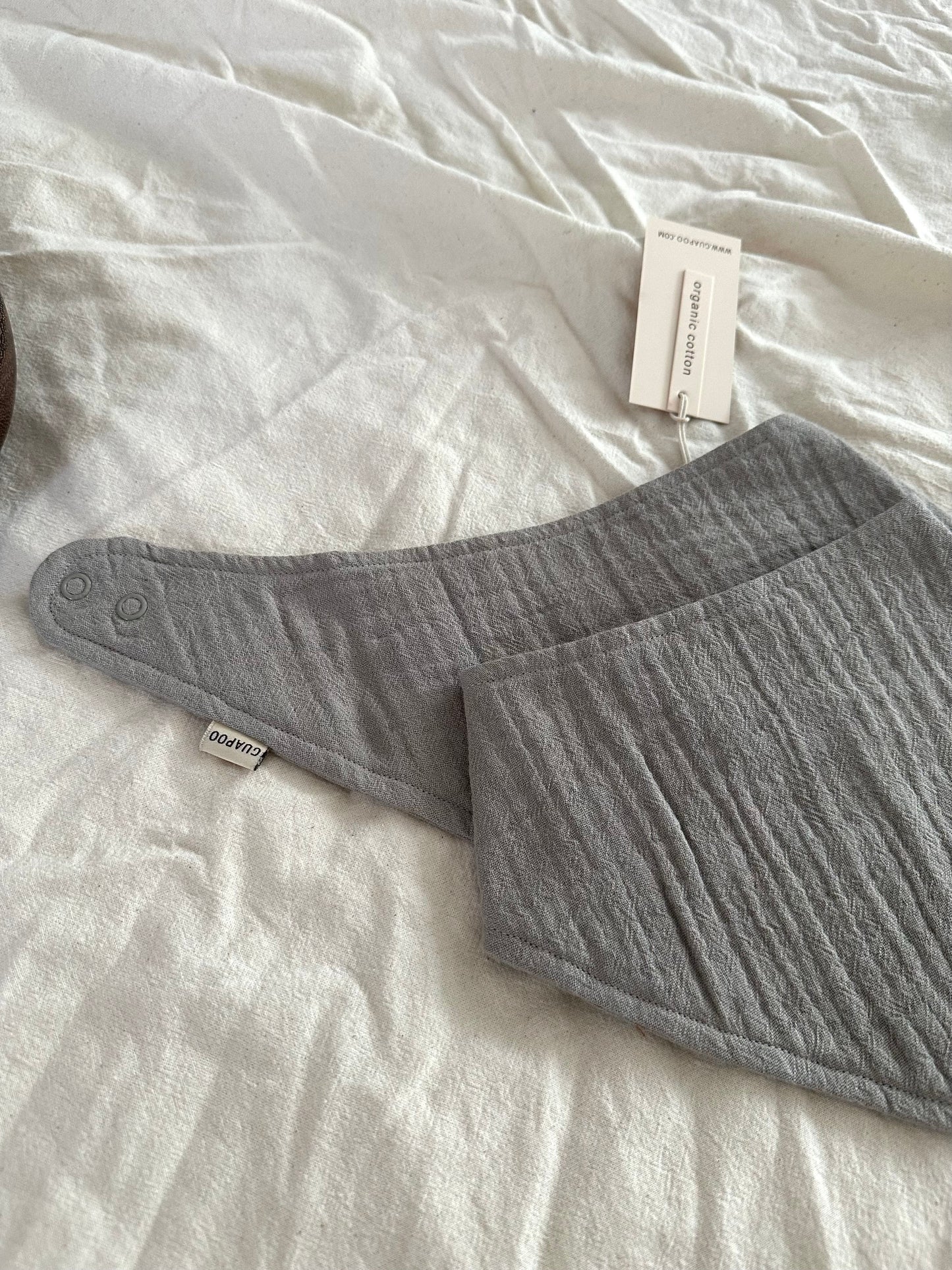 2-er PACK MUSLIN BANDANA | GRAY