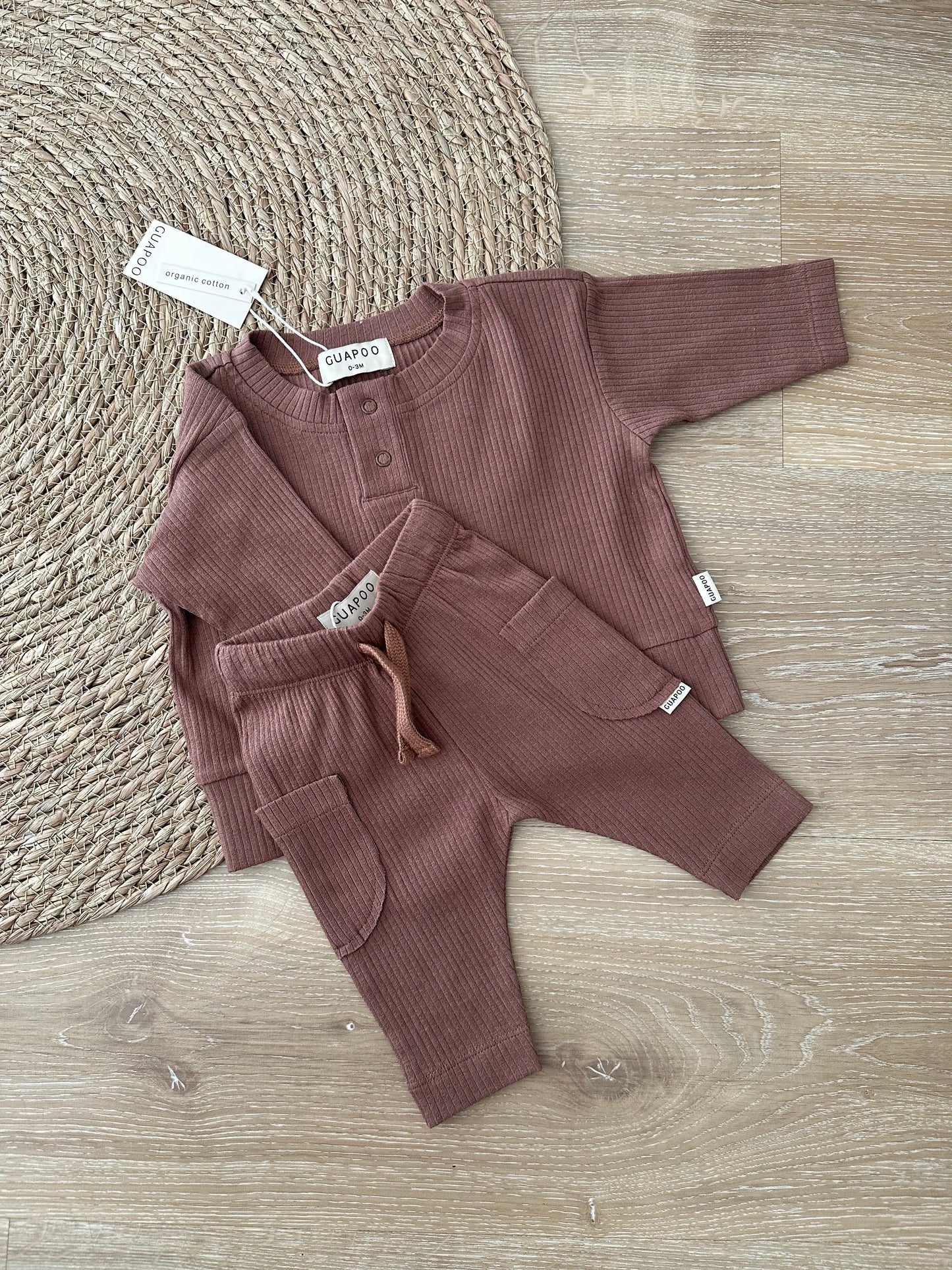 RIB LONGSLEEVE | MOCHA