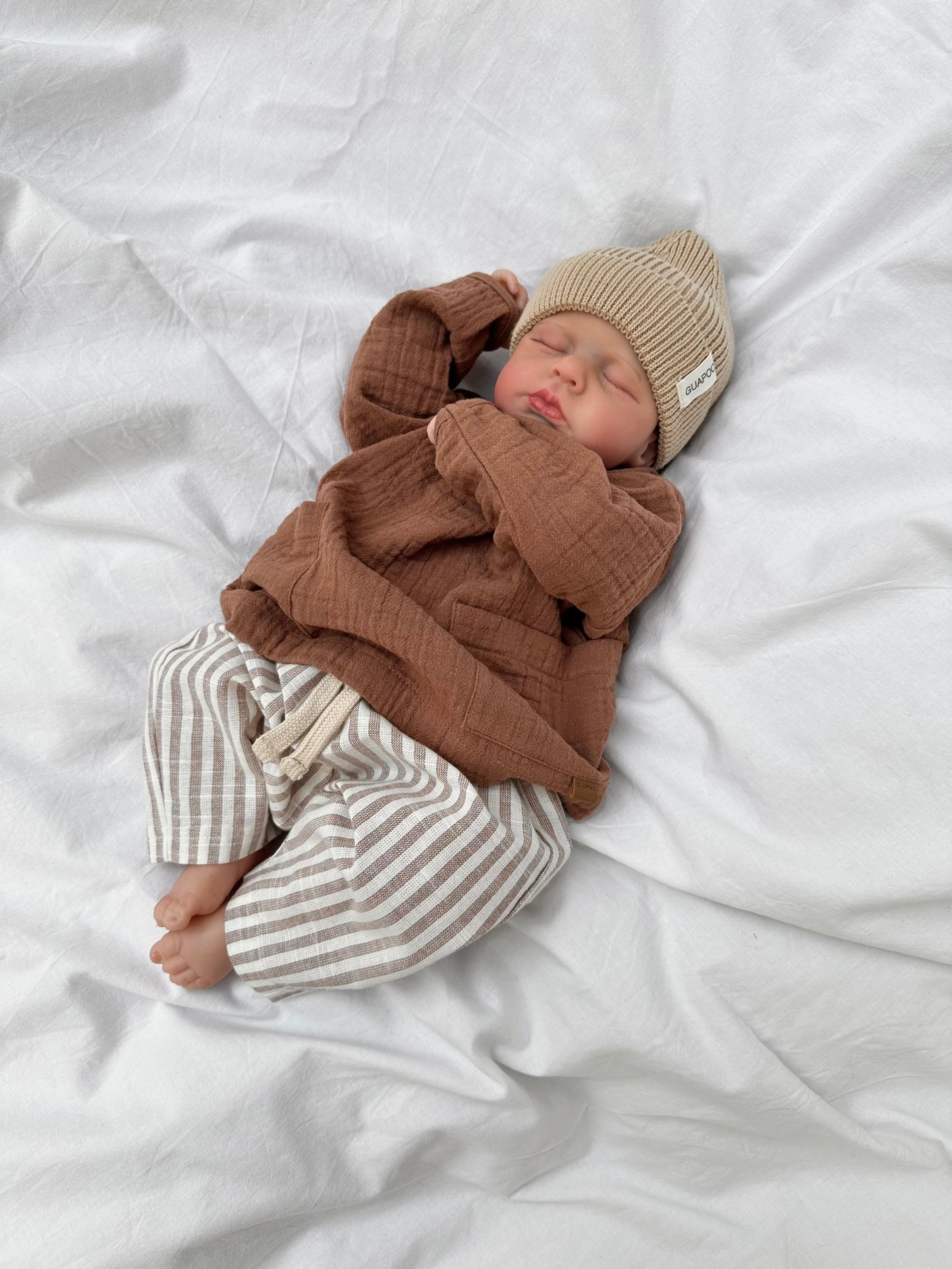 MUSLIN LONGSLEEVE | MOCHA