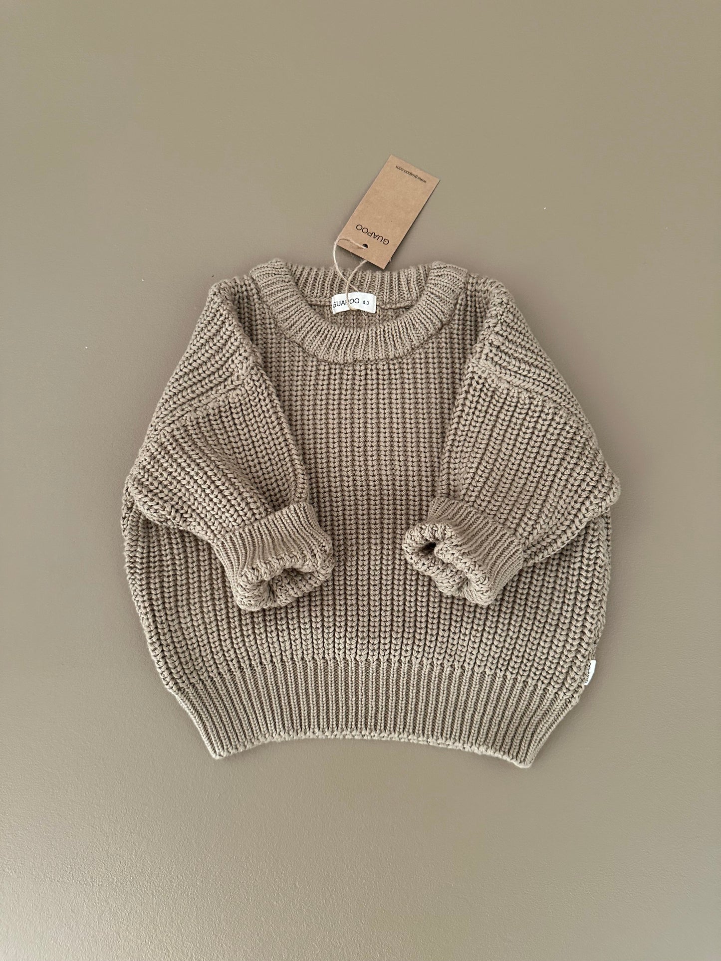 CHUNKY SWEATER | CACAO