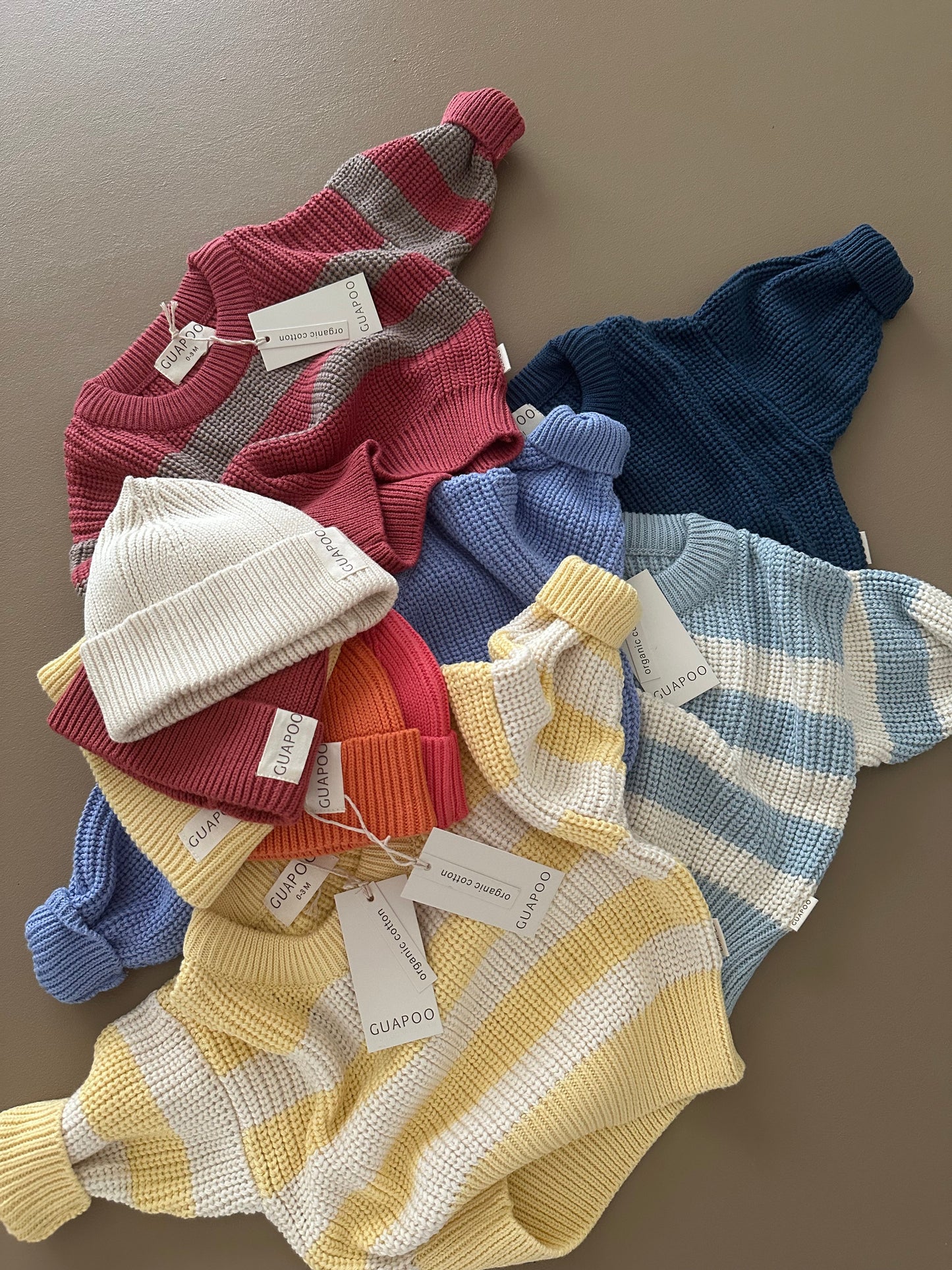 CHUNKY SWEATER SKY BLUE