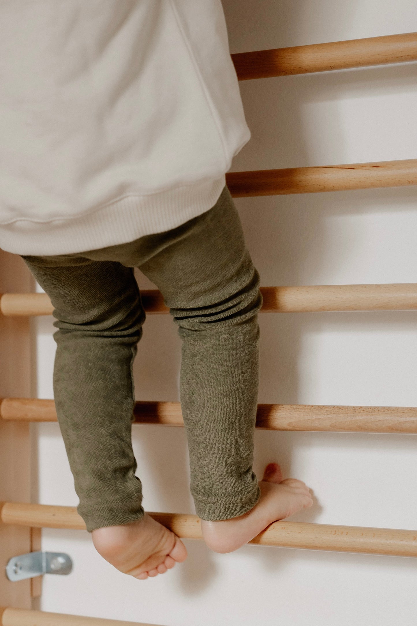 TERRY LEGGINGS | KHAKI