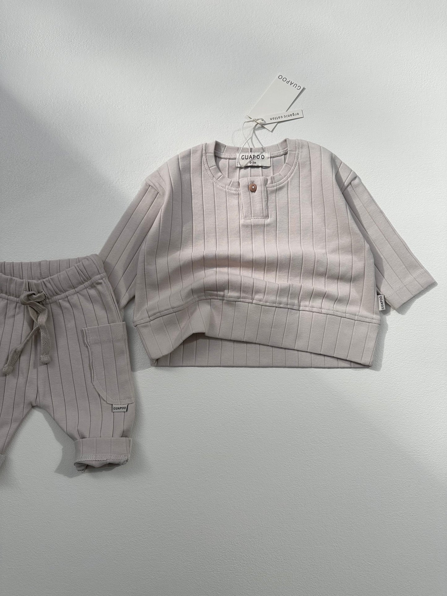 ORGANIC RIB LONGSLEEVE CREAMY SILK