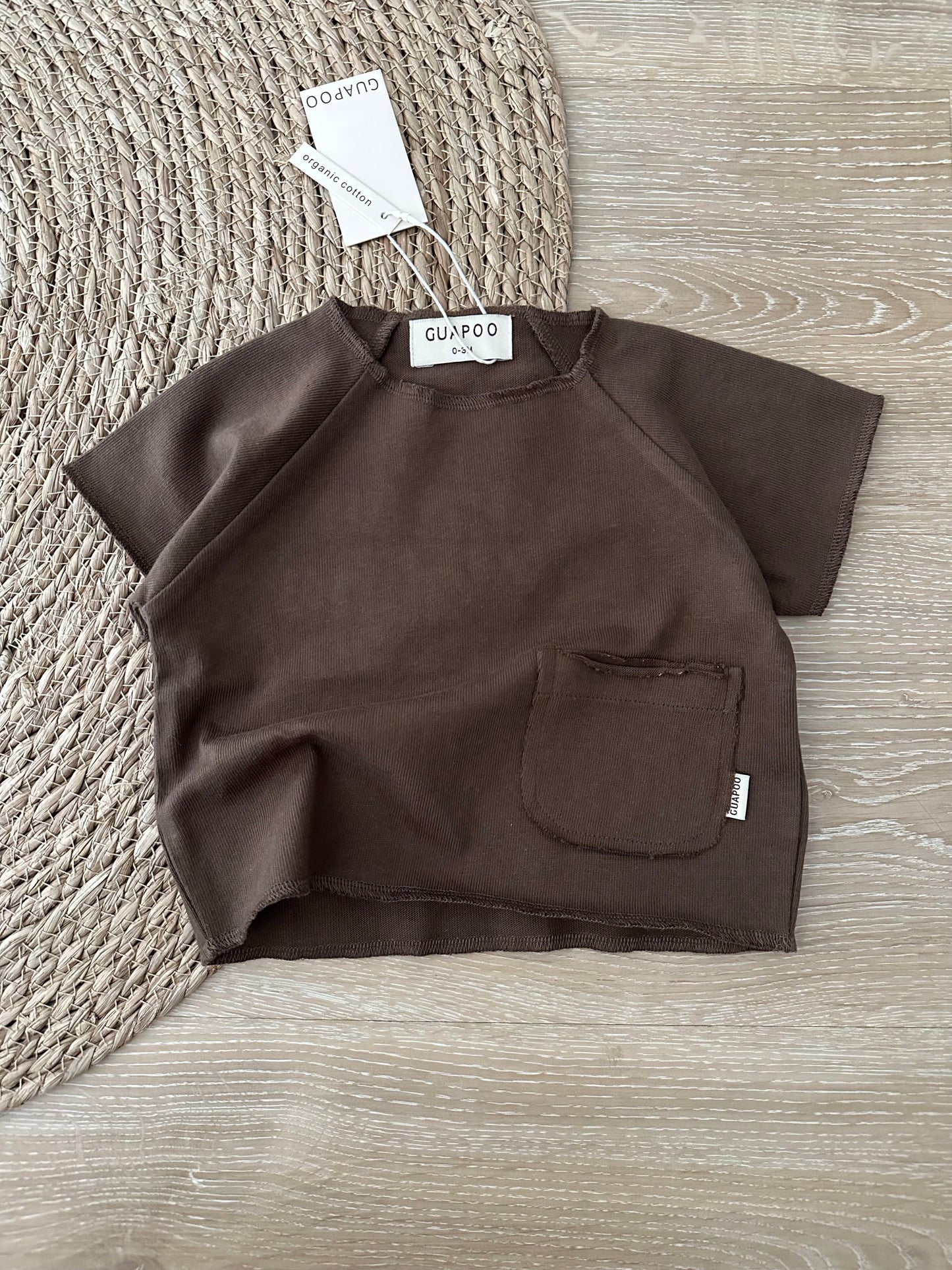 COZY T-SHIRT | CHOCOLATE