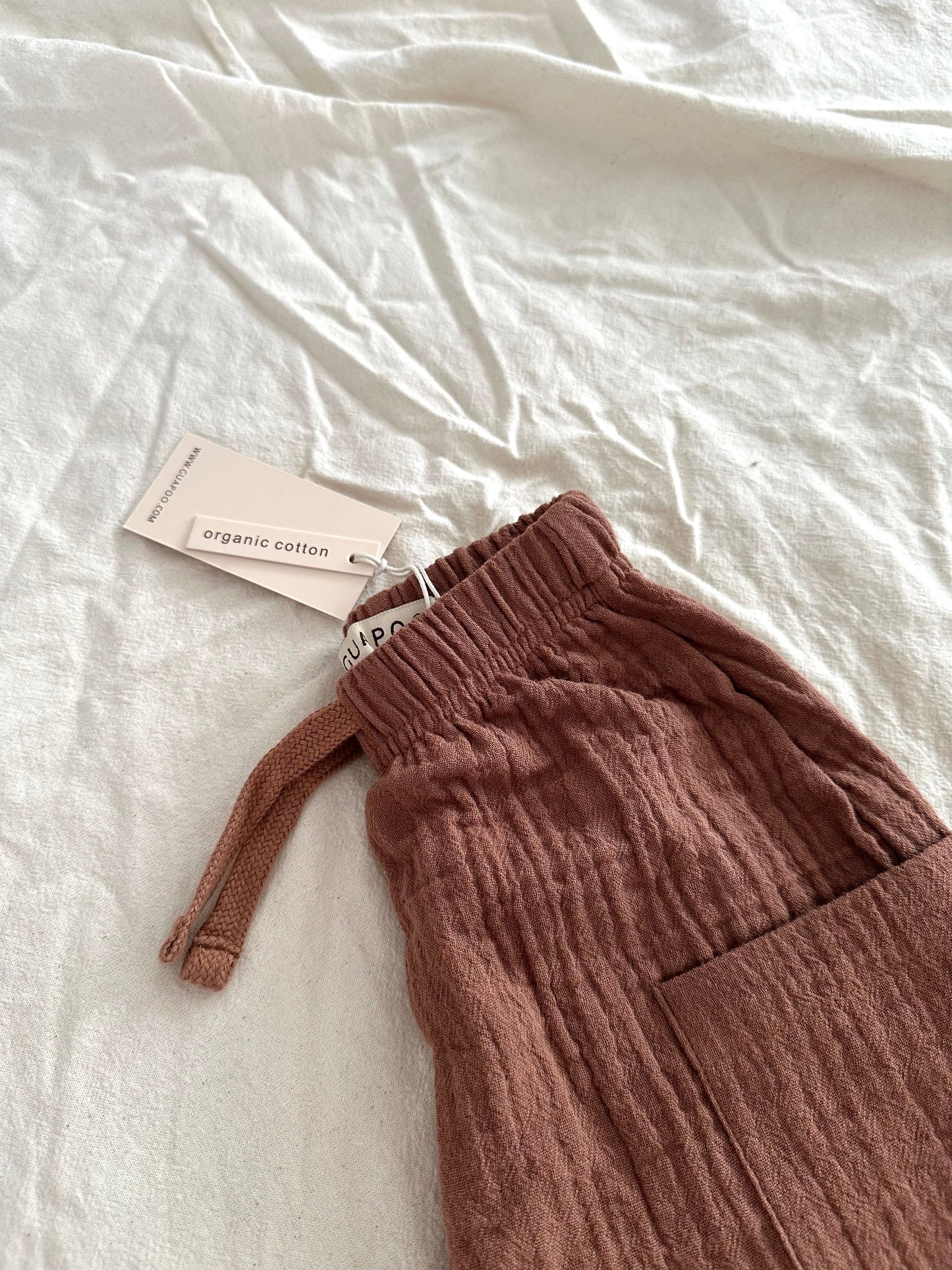 MUSLIN PANTS | MOCHA