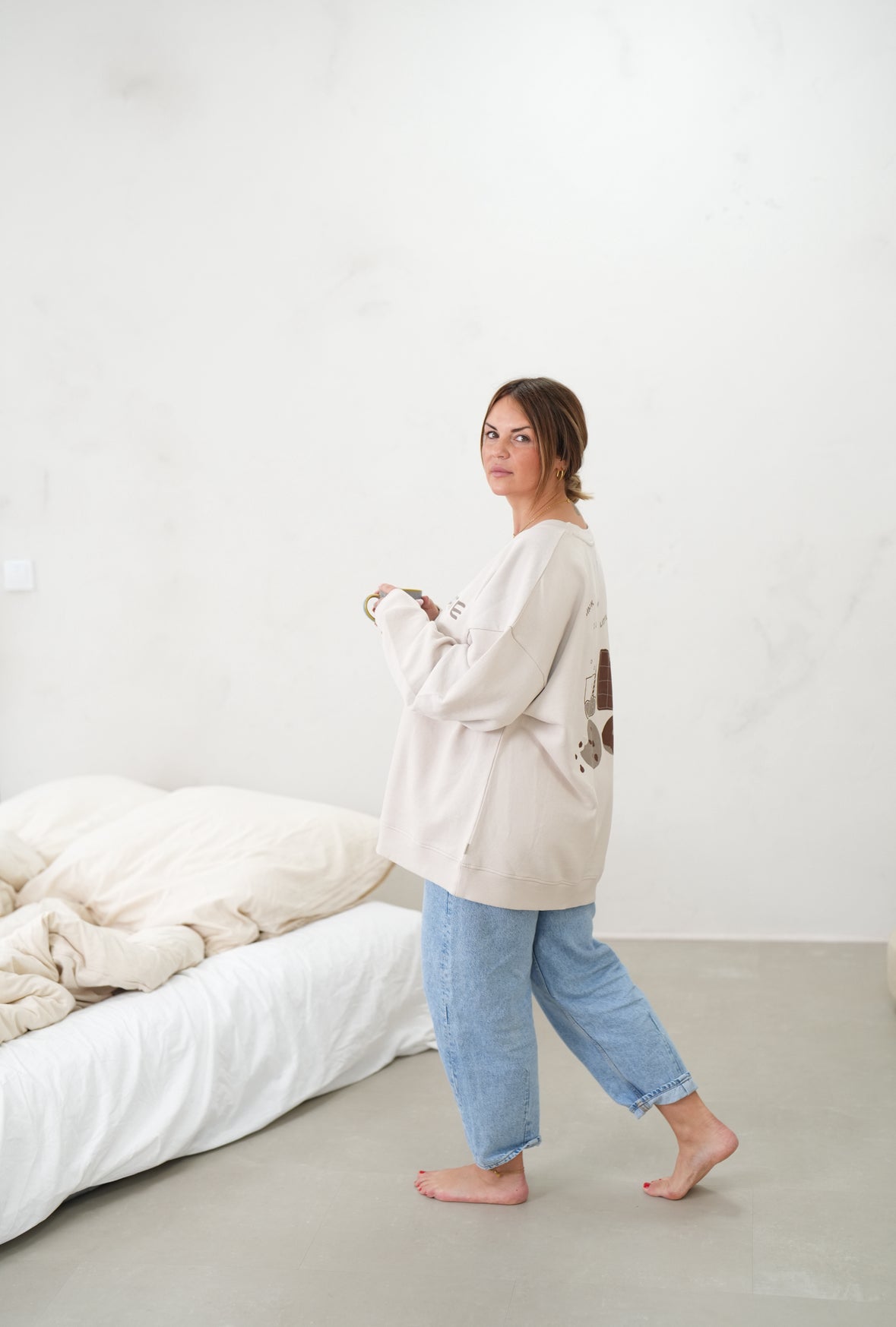 MOM SWEATER | CHOCOLATE CREW