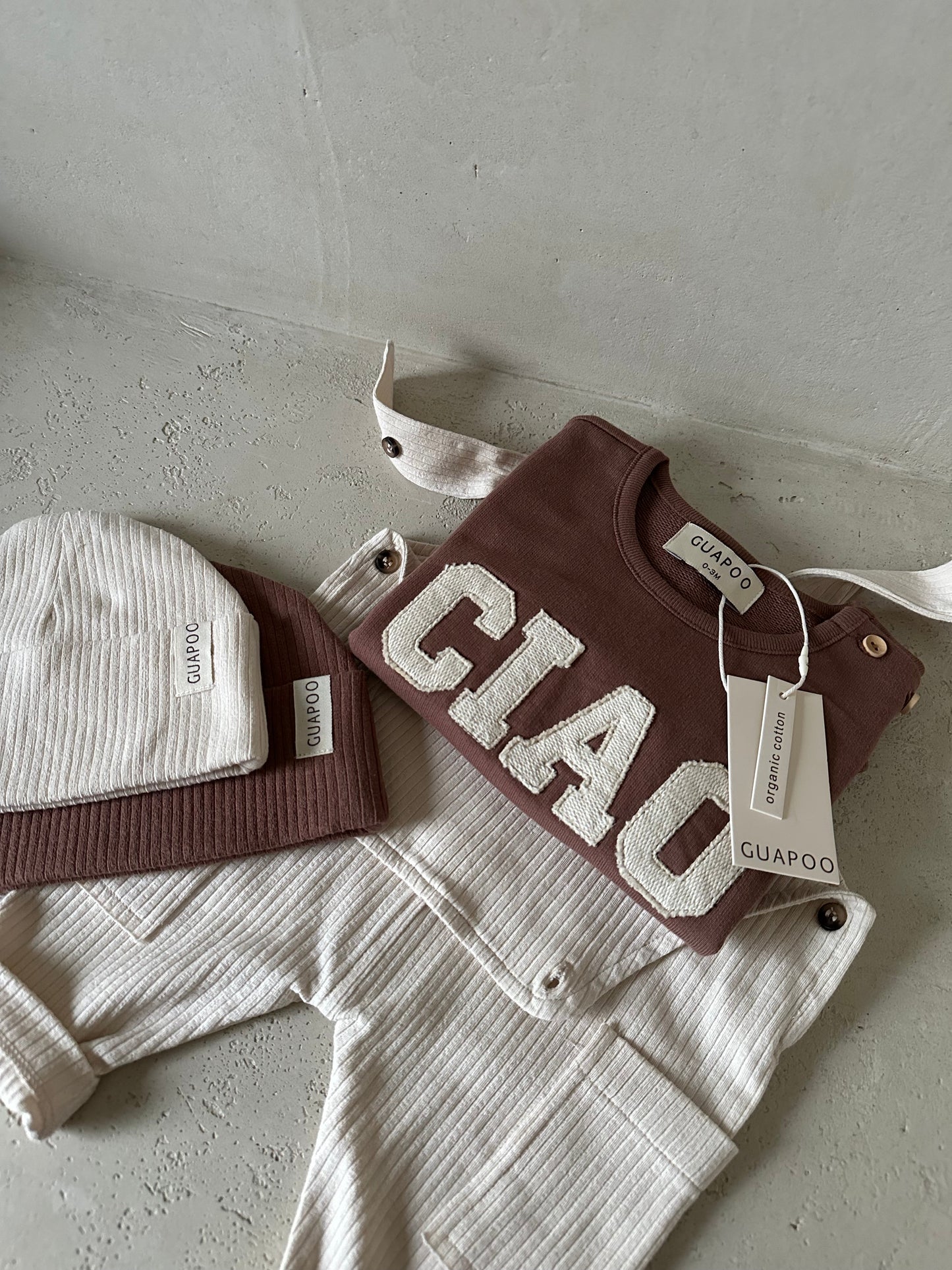 RIB DUNGAREES | OAT