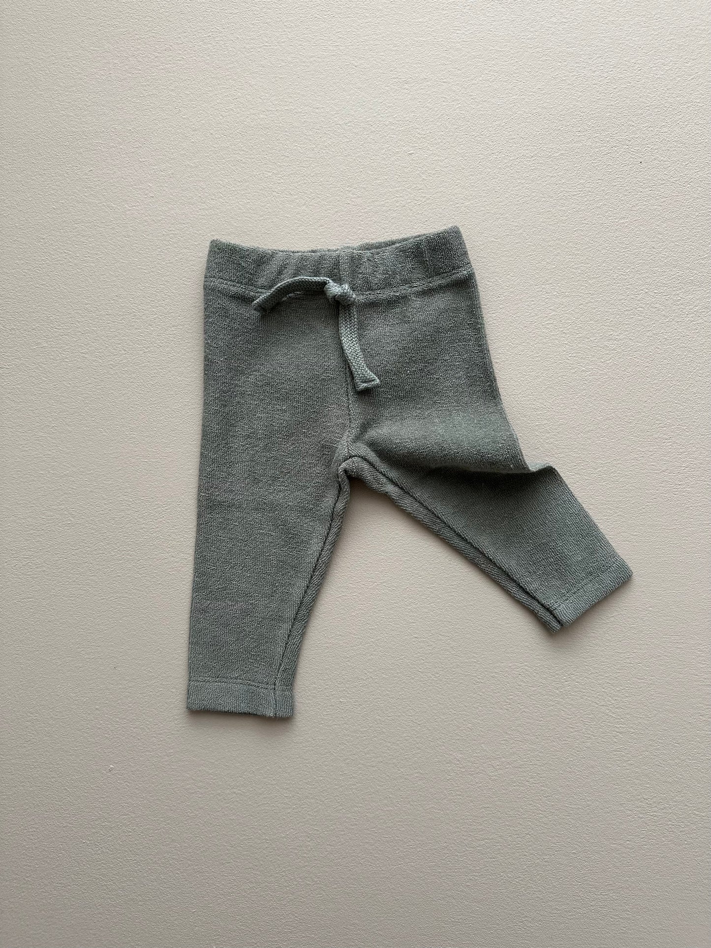 TERRY LEGGINGS | AQUA