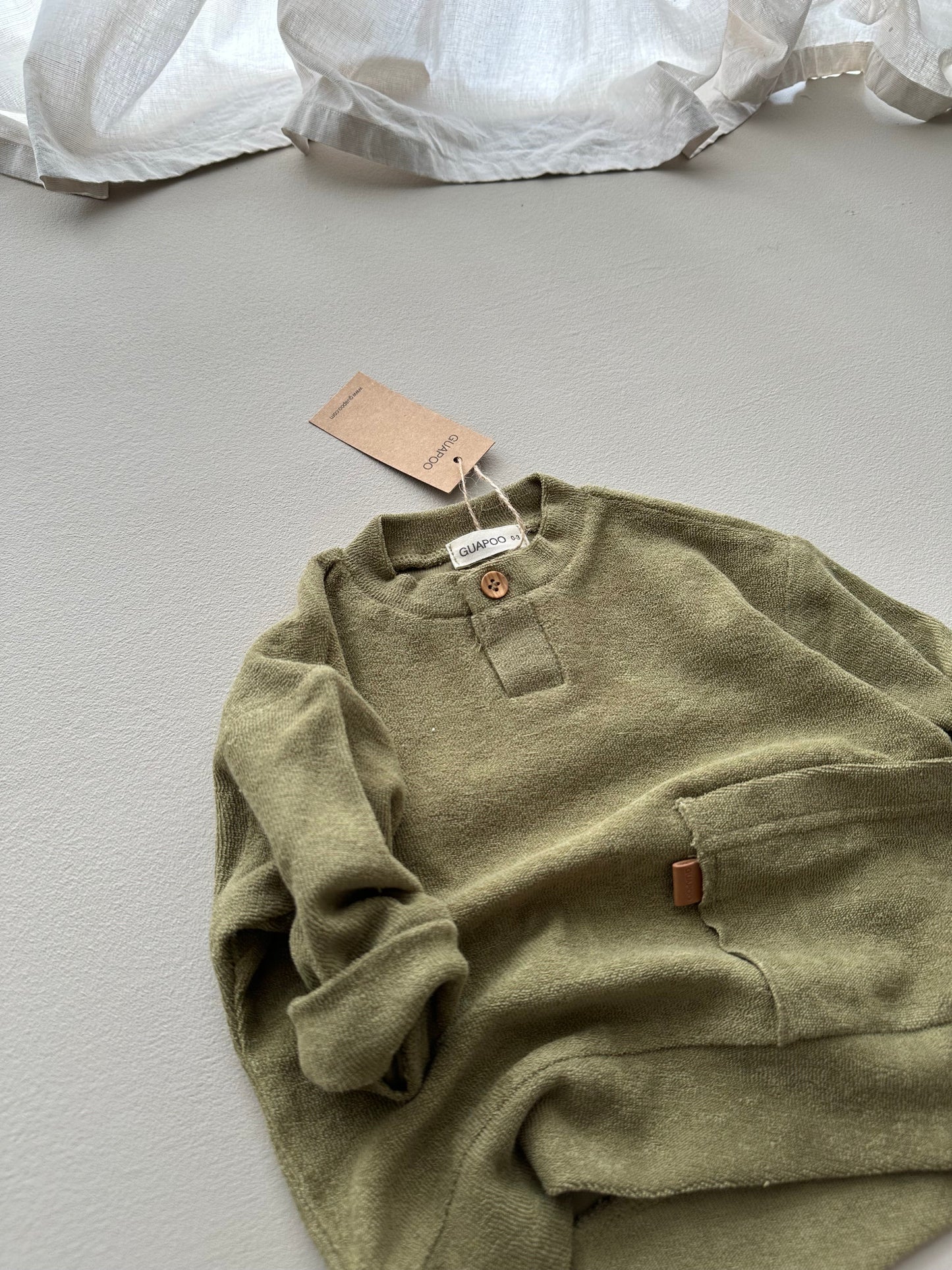 FROTTEE SWEATER | KHAKI