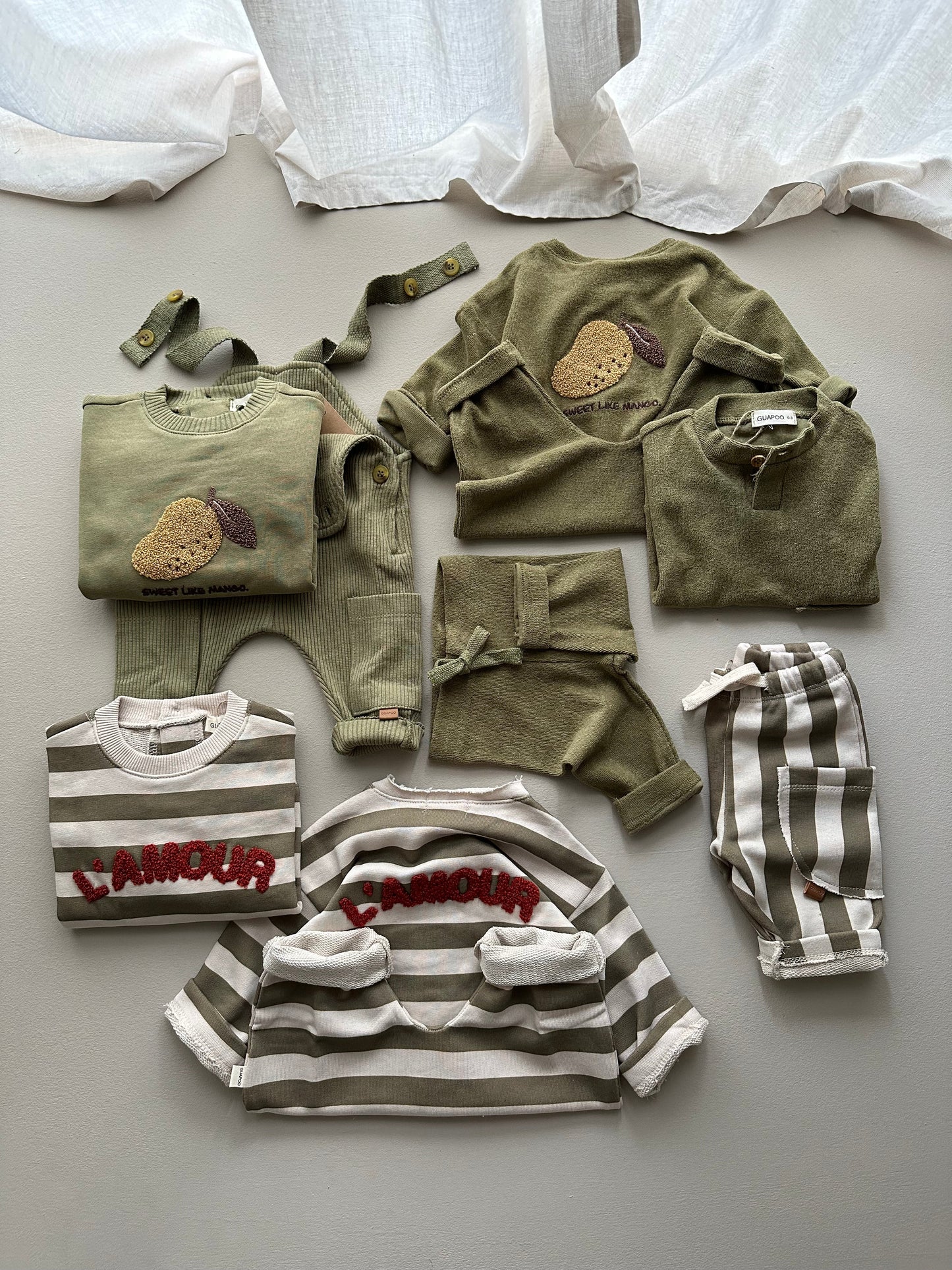 TERRY LEGGINGS | KHAKI