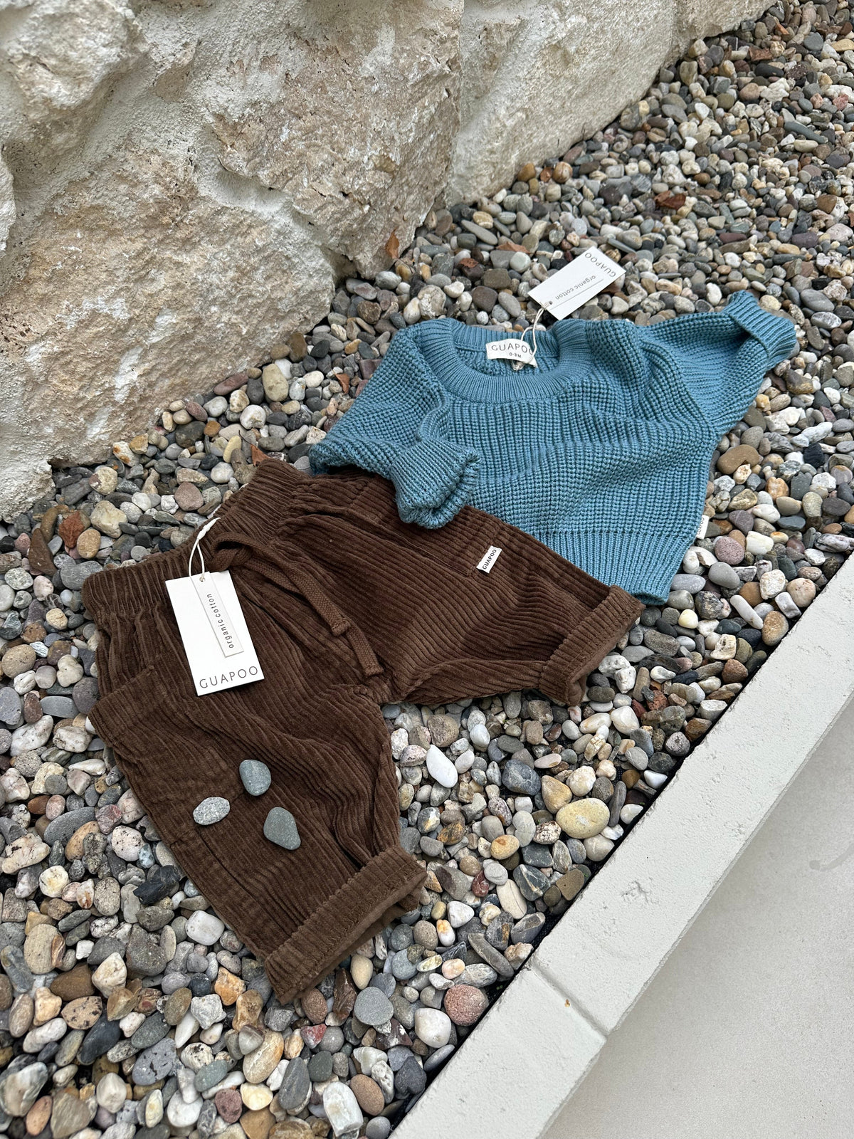CHUNKY SWEATER FROSTY BLUE