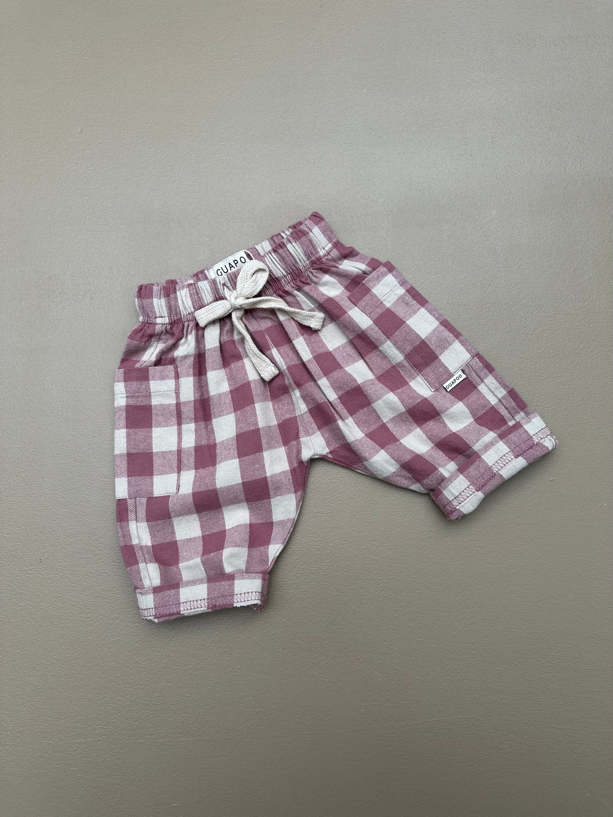 ROMEO PANTS ROSE CHECK