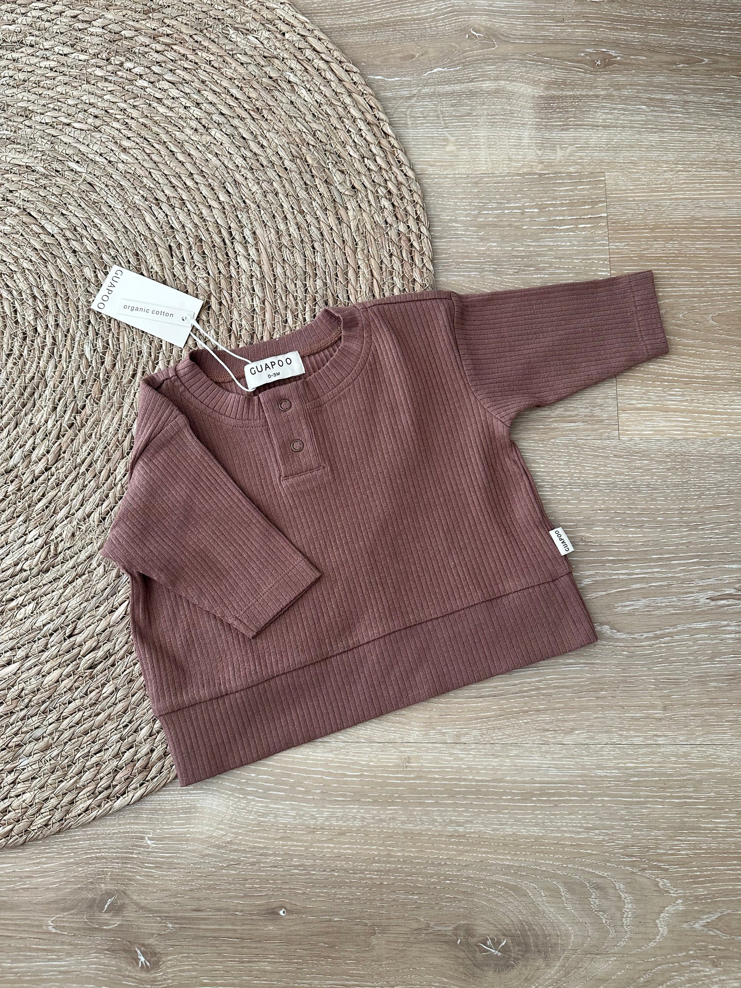 RIB LONGSLEEVE | MOCHA