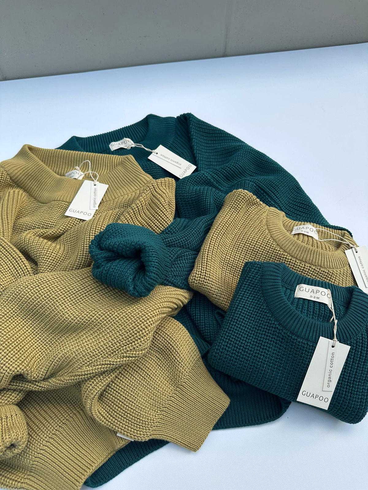 MOM CHUNKY SWEATER OLIVE