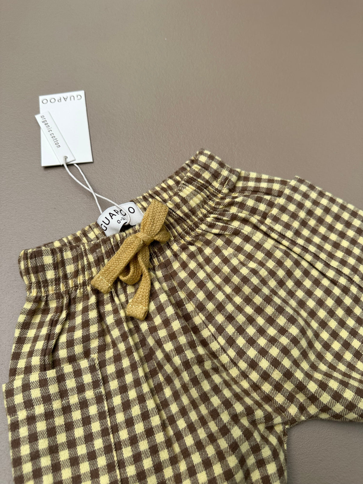 ROMEO PANTS | WOOD CHECK
