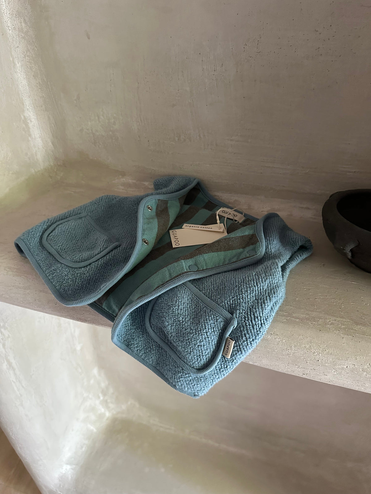REVERSIBLE FLEECE VEST LUCKY