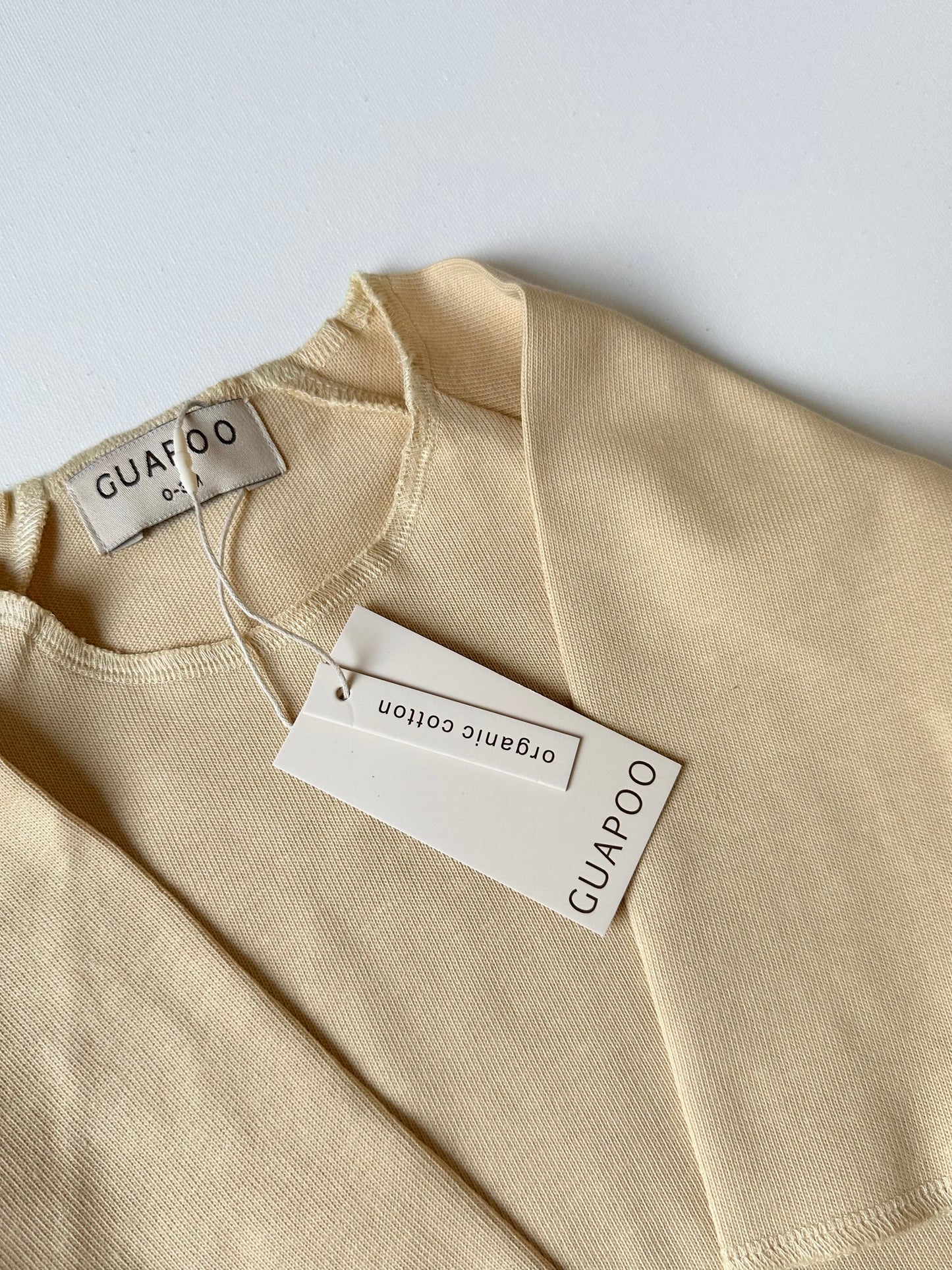 COZY LONGSLEEVE SOFT YELLOW