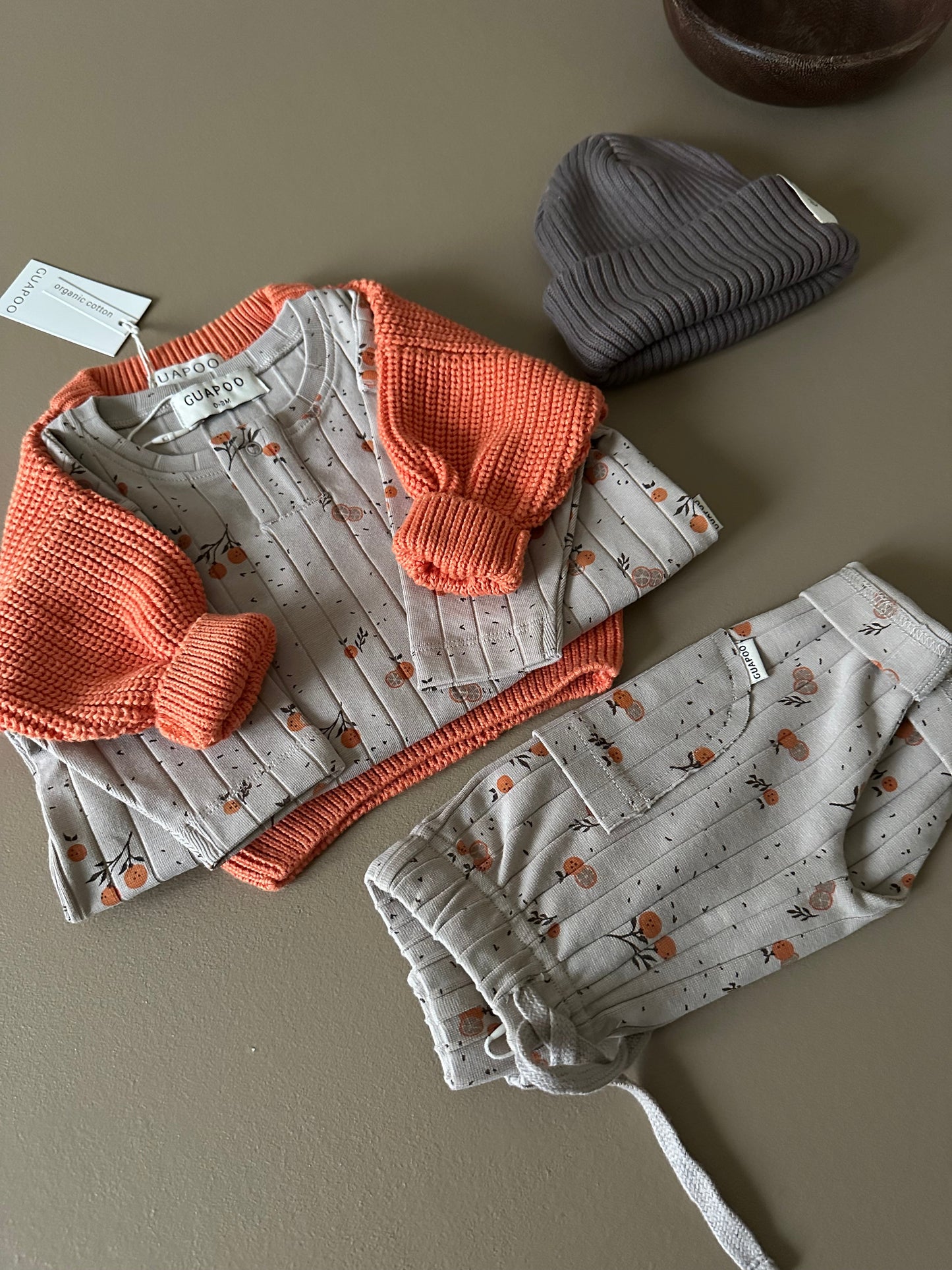 RIB LEGGINGS MINI CLEMENTINES