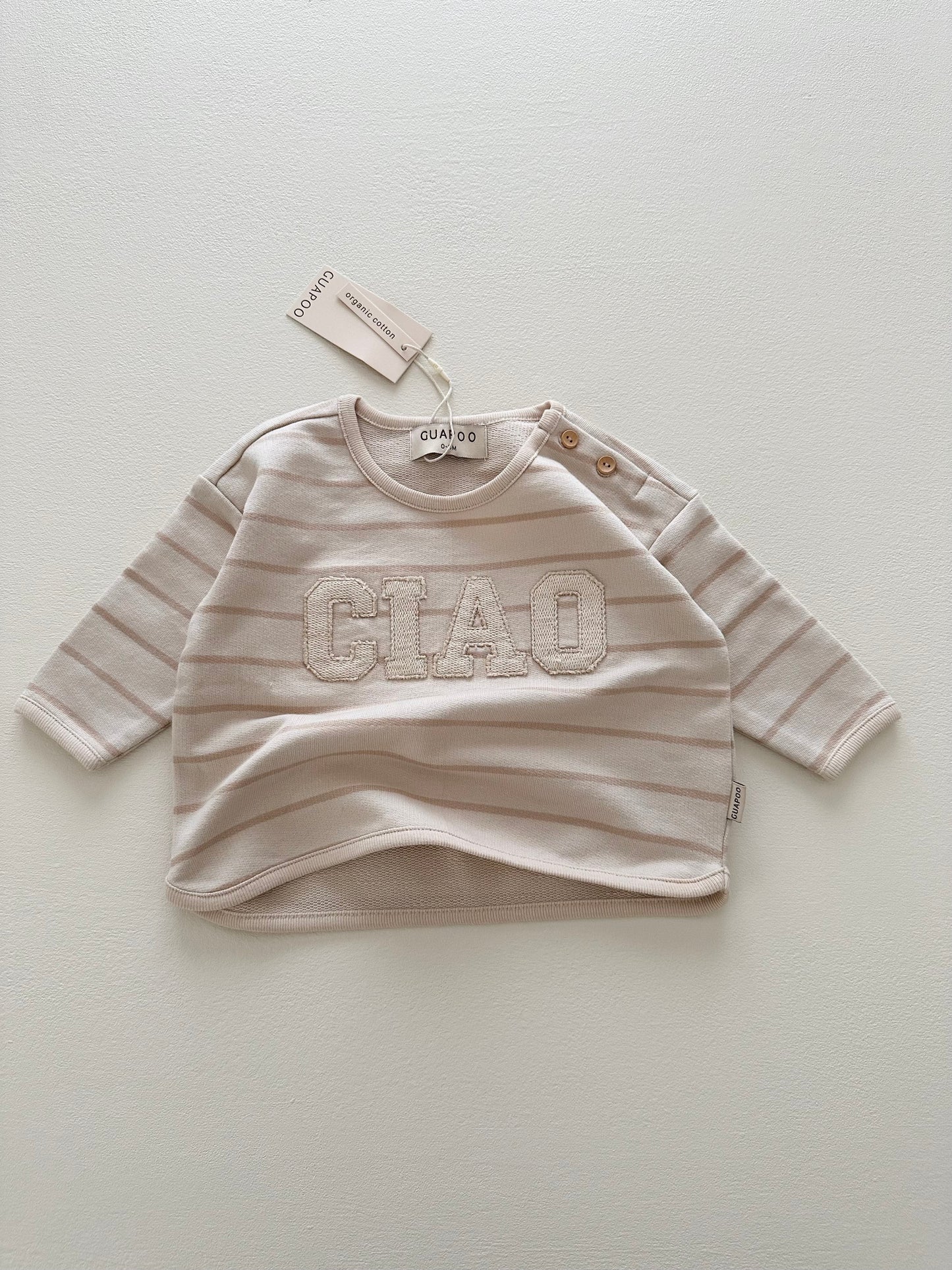 CIAO SWEATER | MOCHA STRIPES