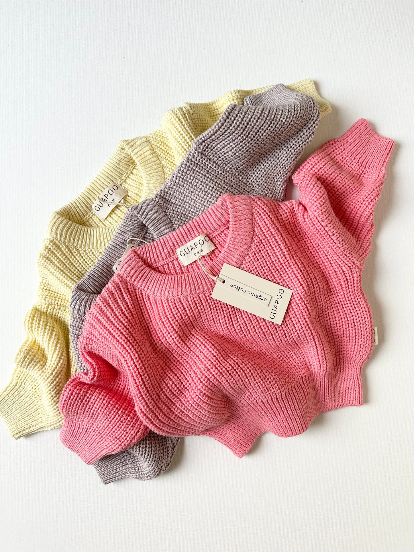 CHUNKY SWEATER SOFT YELLOW