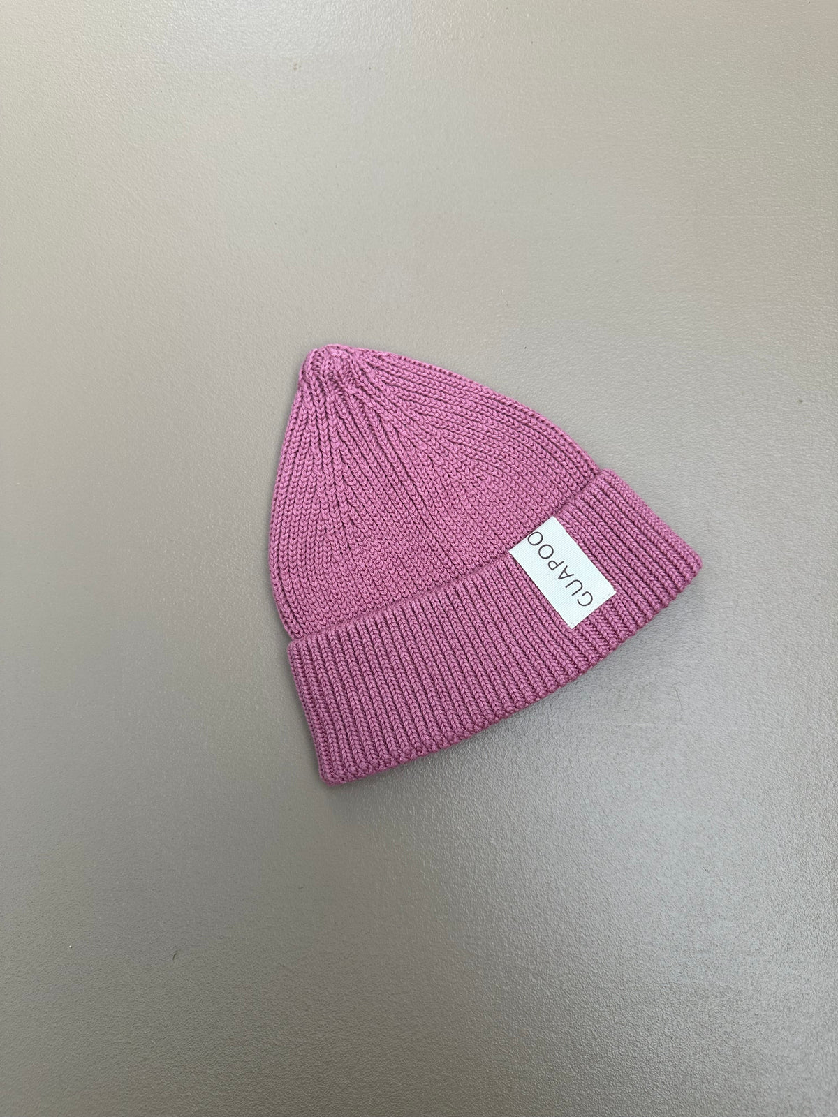KNIT BEANIE WINTER ROSE
