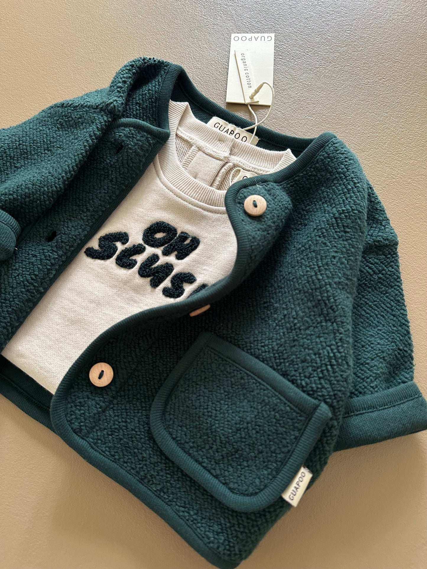 LIGHT FLEECE JACKET TROPICAL GREEN