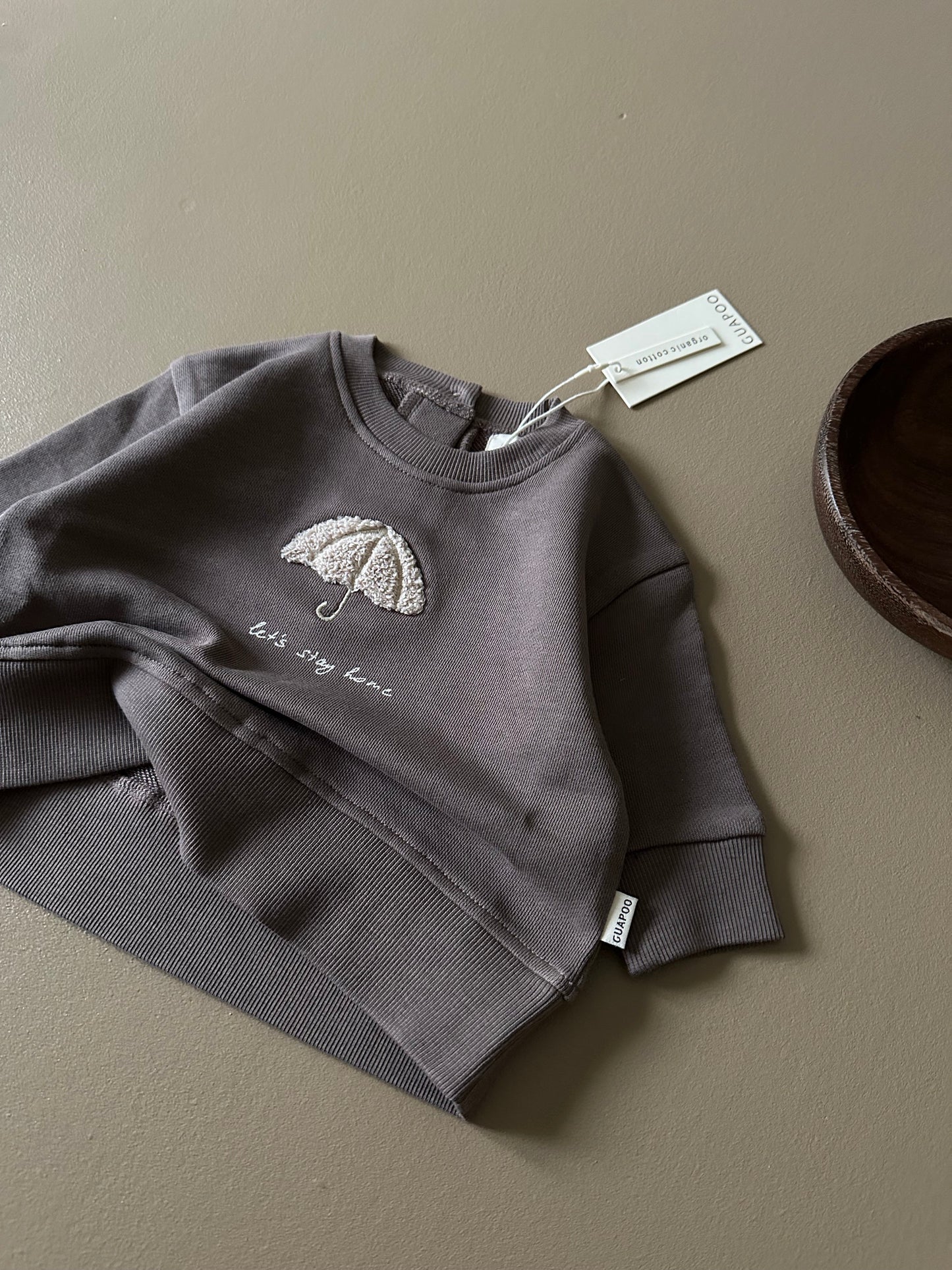 SWEATSHIRT LETS STAY HOME