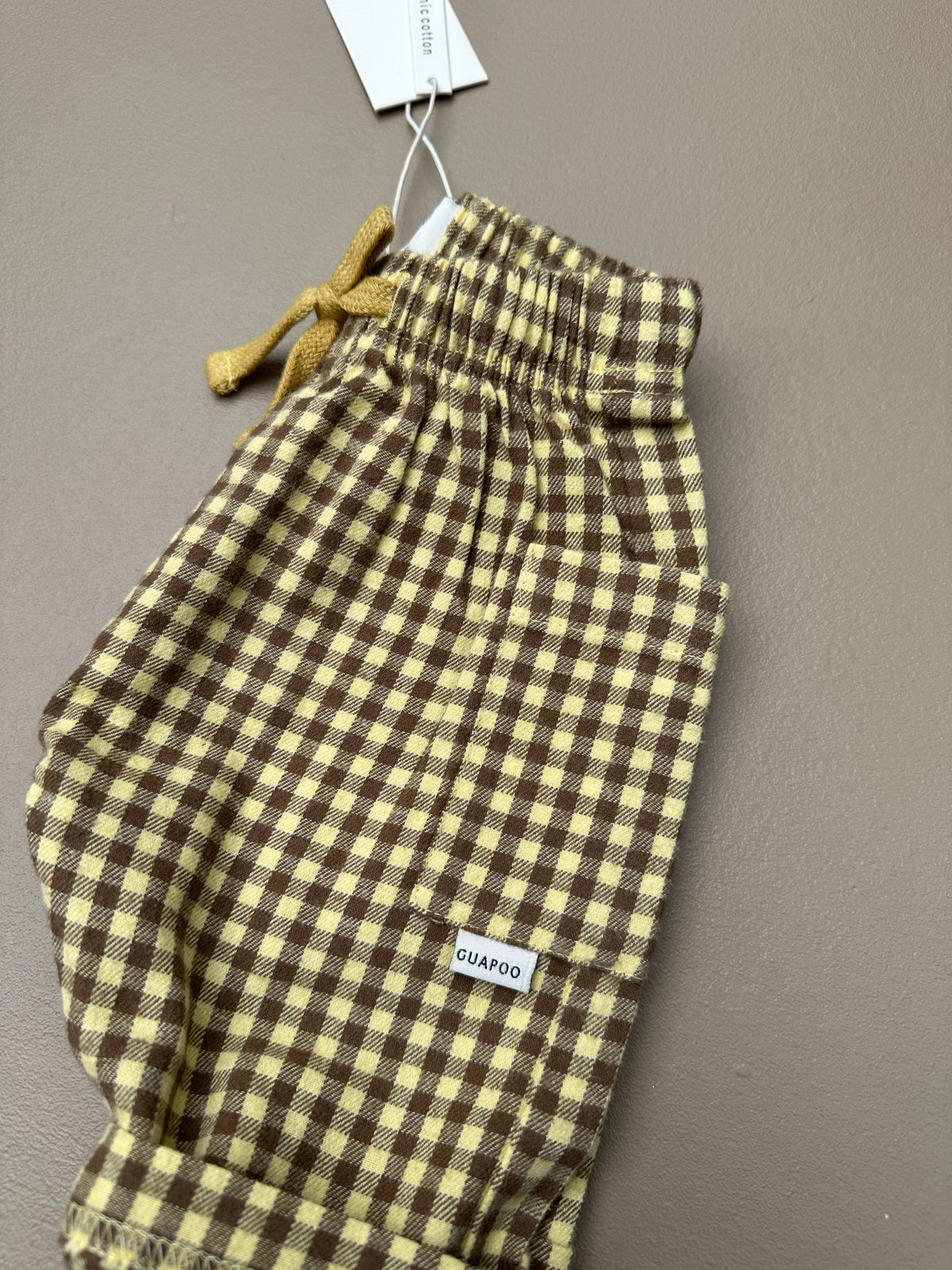 ROMEO PANTS | WOOD CHECK