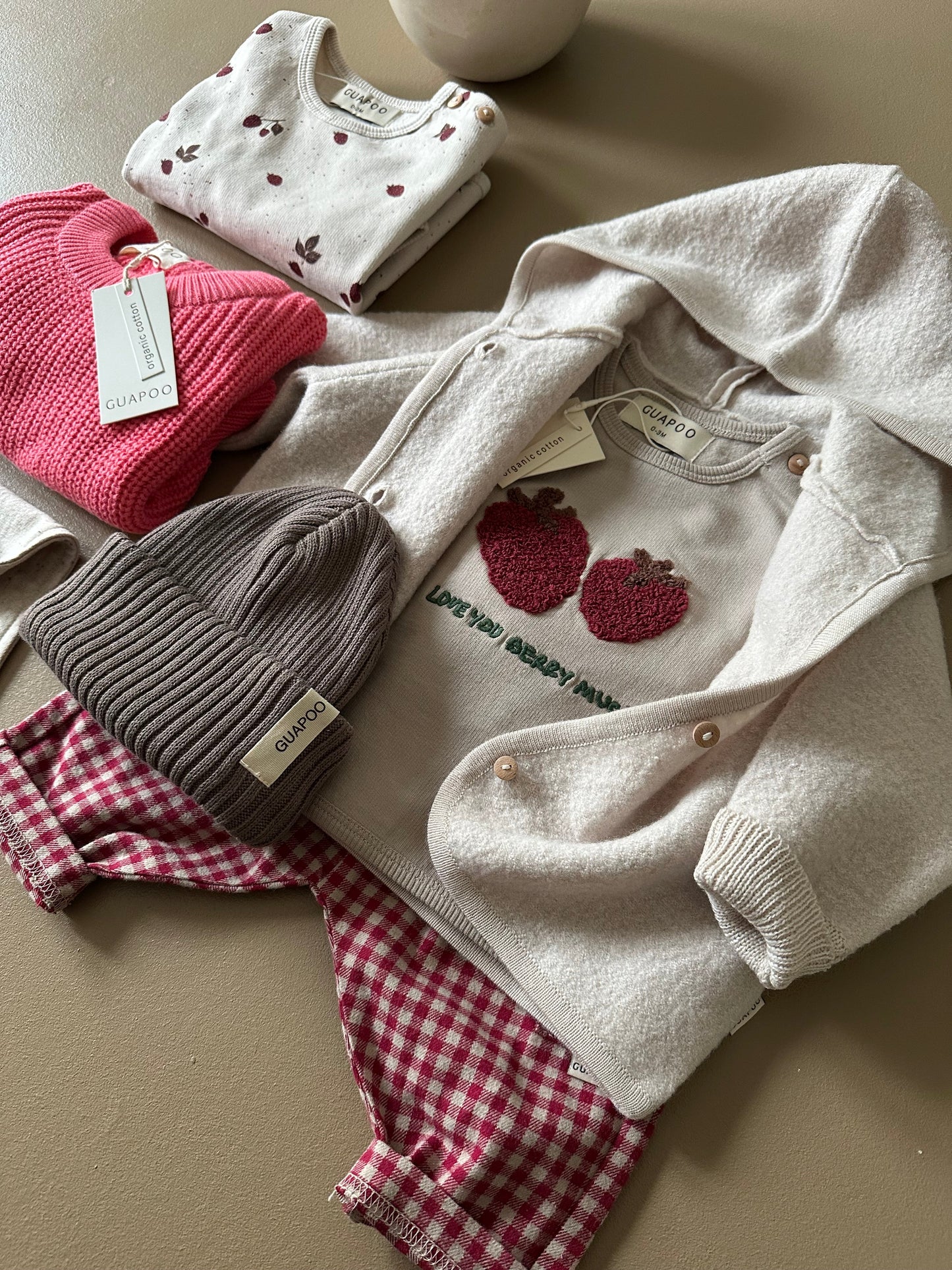 SWEATSHIRT MINI RASPBERRY