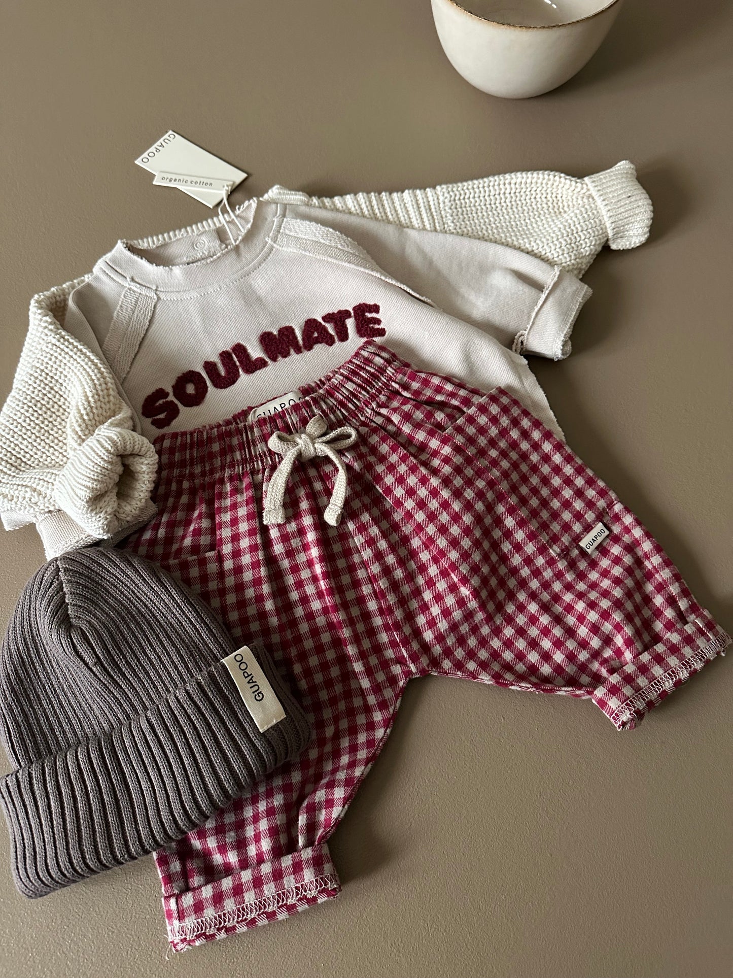 RAGLAN SWEATSHIRT SOULMATE CREAMY SILK