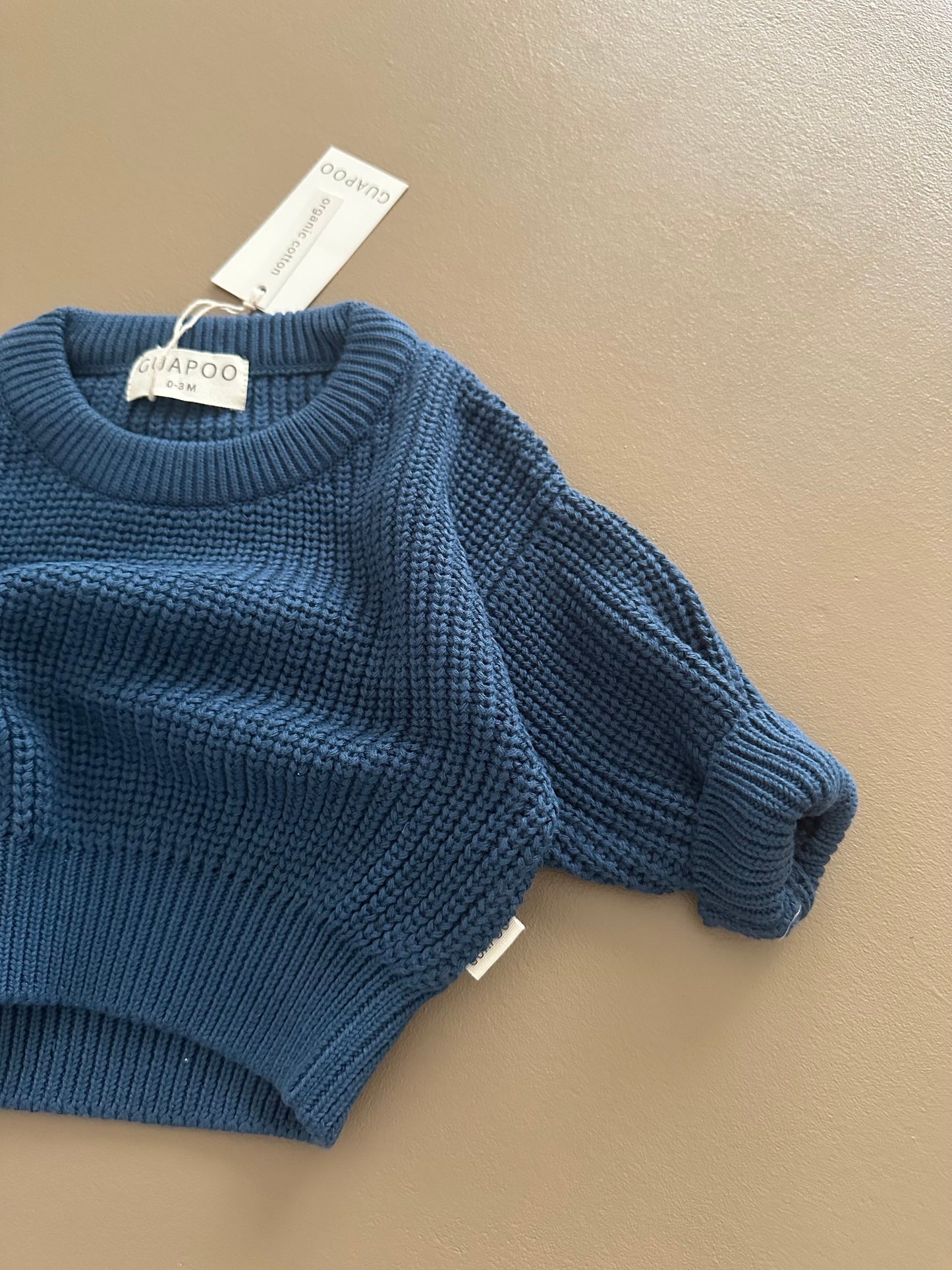 CHUNKY SWEATER DEEP BLUE