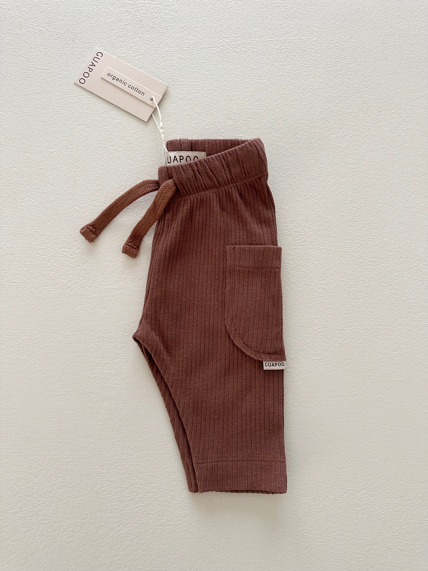 RIB LEGGINGS | MOCHA
