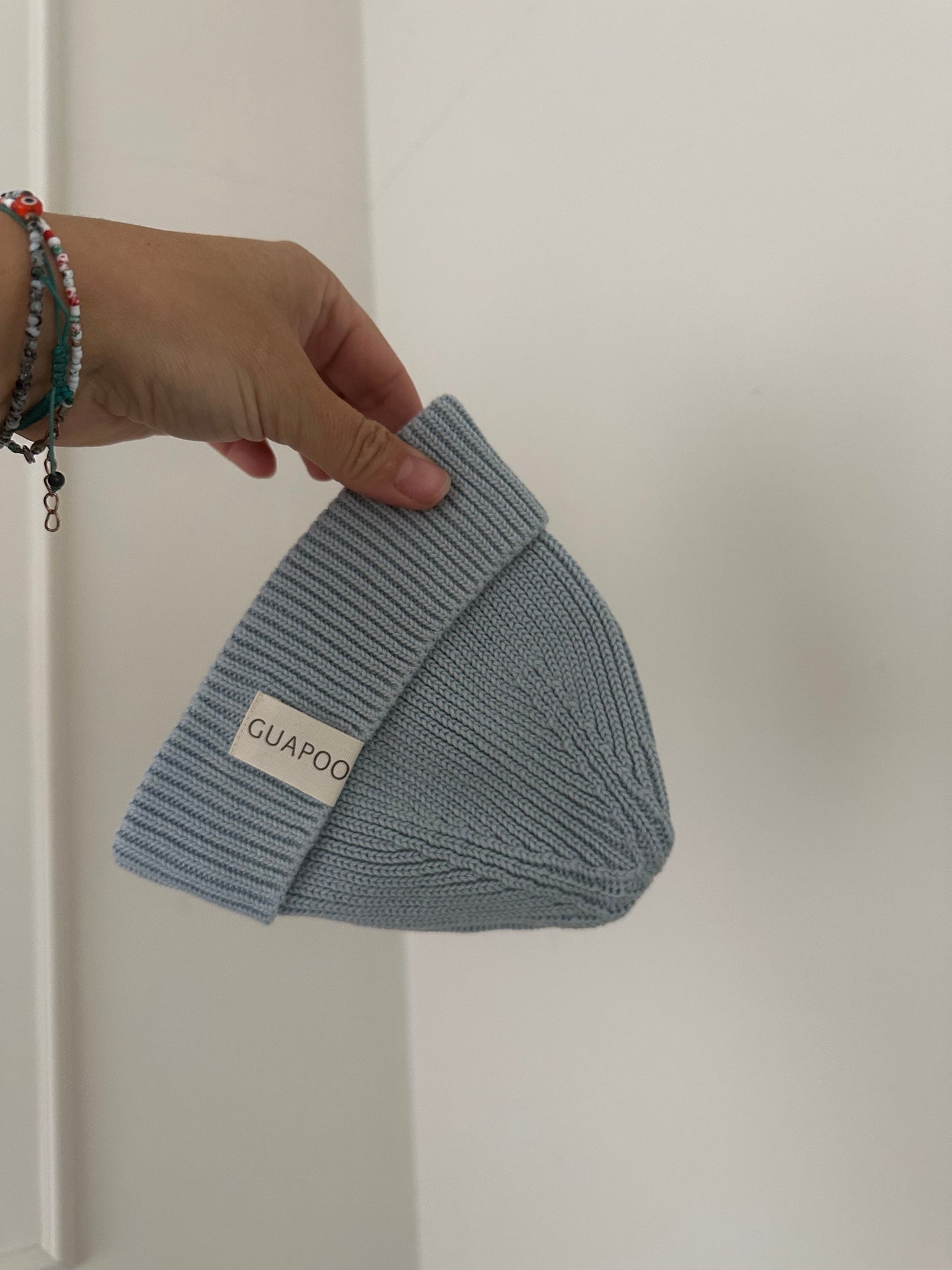 KNIT BEANIE BLUE HEAVEN