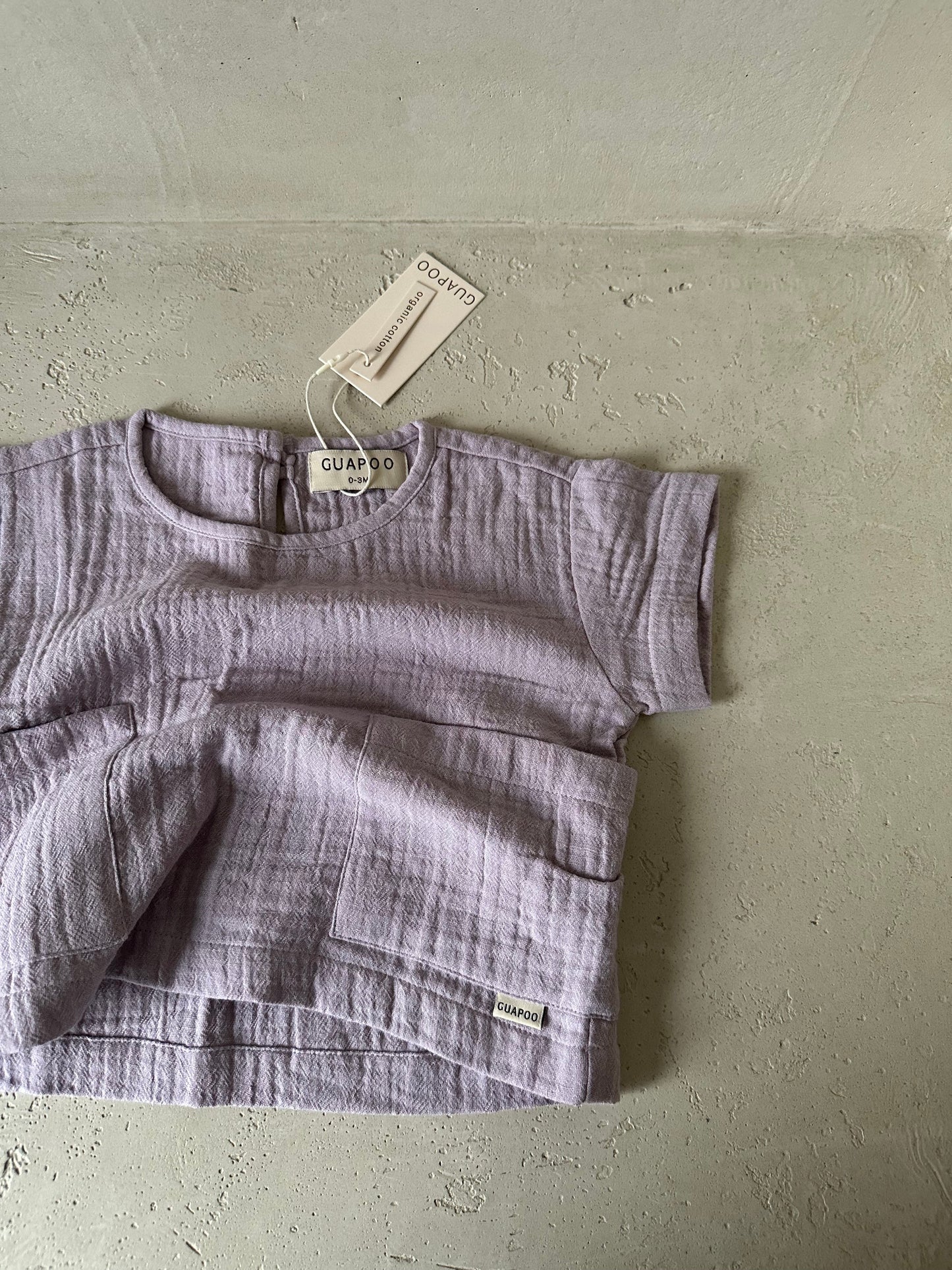 MUSLIN T-SHIRT LAVENDER