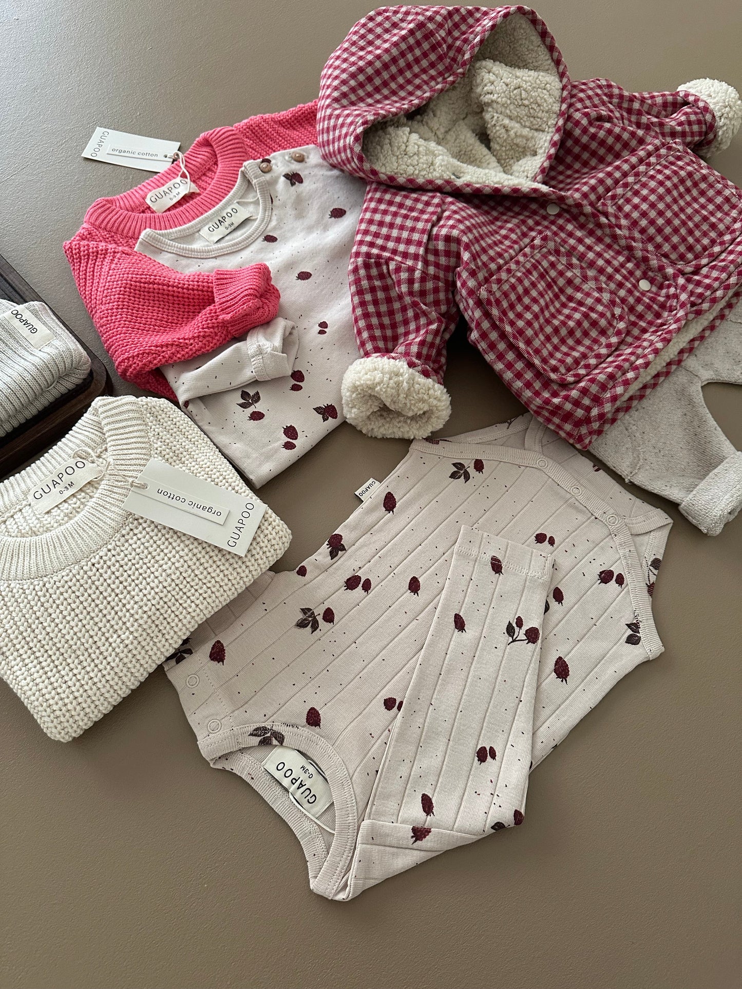 REVERSIBLE TEDDY JACKET CREAMY SILK