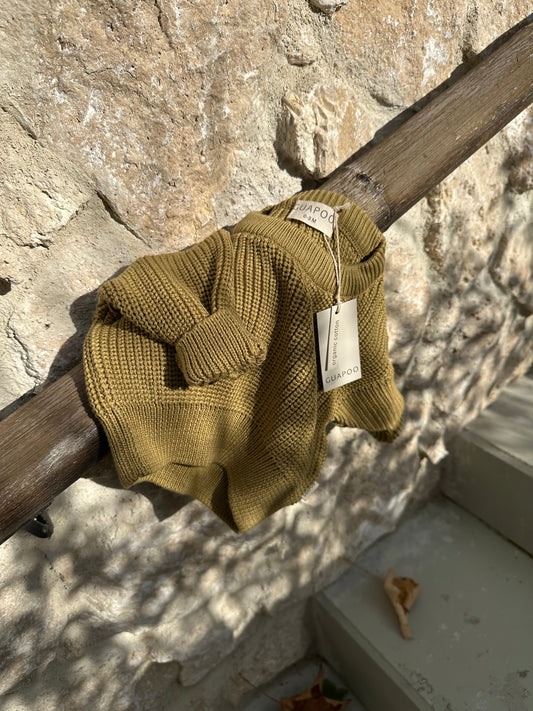 CHUNKY SWEATER OLIVE