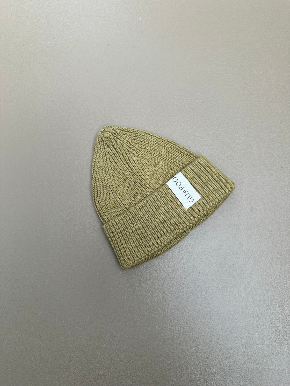 KNIT BEANIE OLIVE