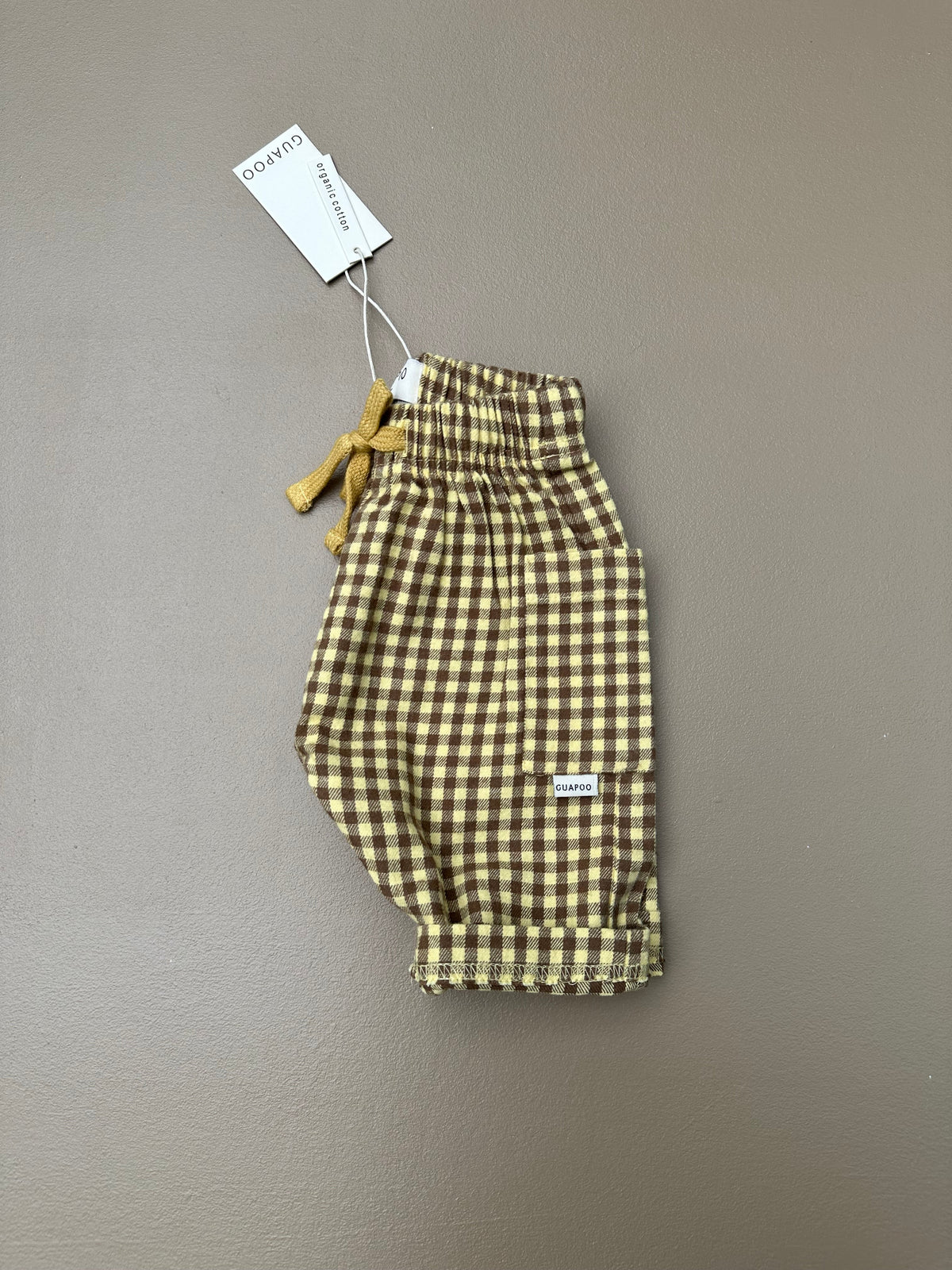 ROMEO PANTS | WOOD CHECK