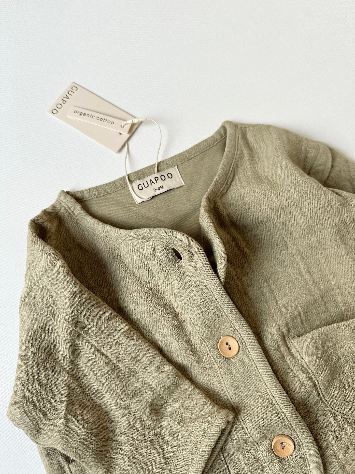 MUSLIN JACKET SAGE