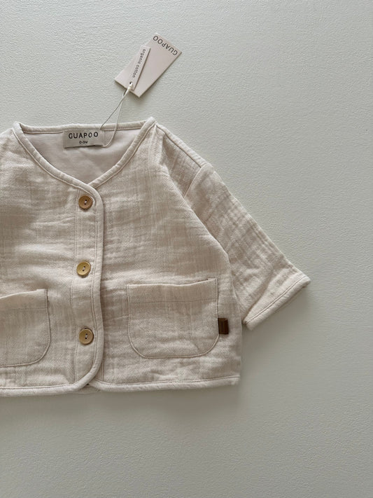MUSLIN JACKET | OAT