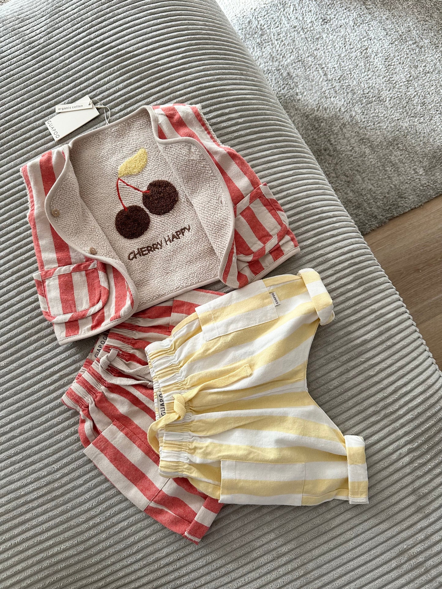 ROMEO PANTS | YELLOW STRIPES