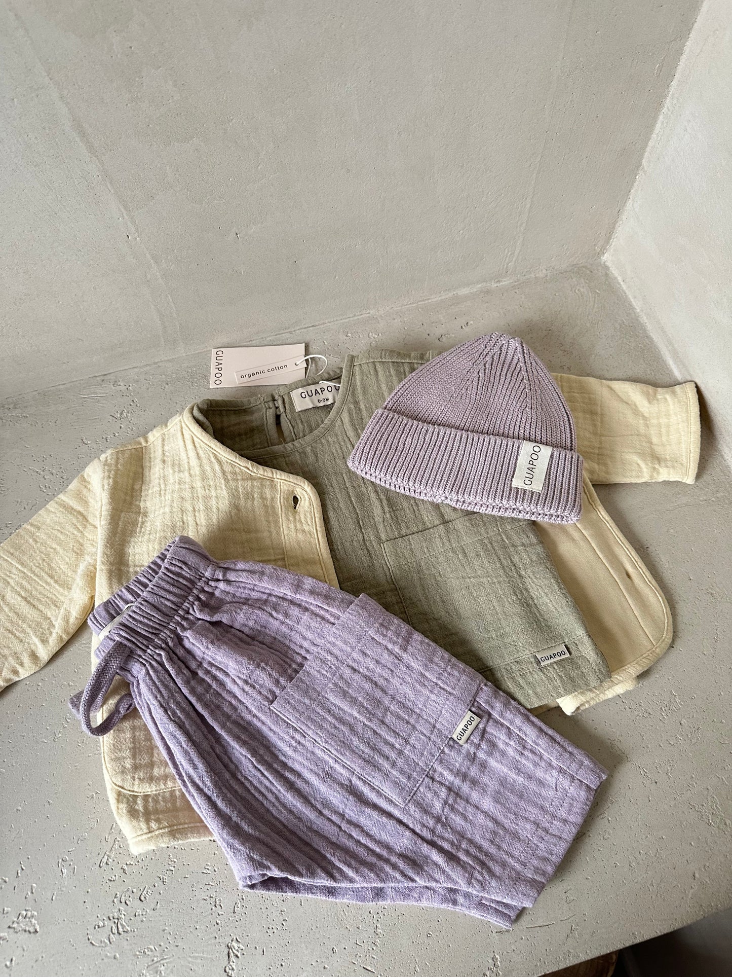 MUSLIN PANTS LAVENDER